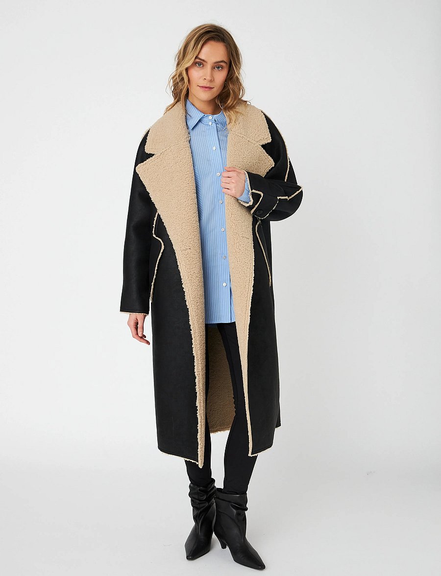 crās - Snowcras Coat - płaszcze - dark brown - 5