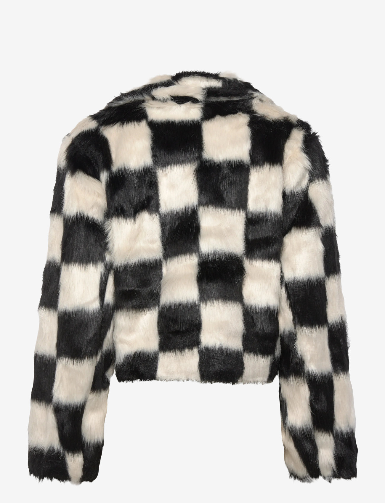 crās - Liecras Jacket - overtøj - white black check - 2