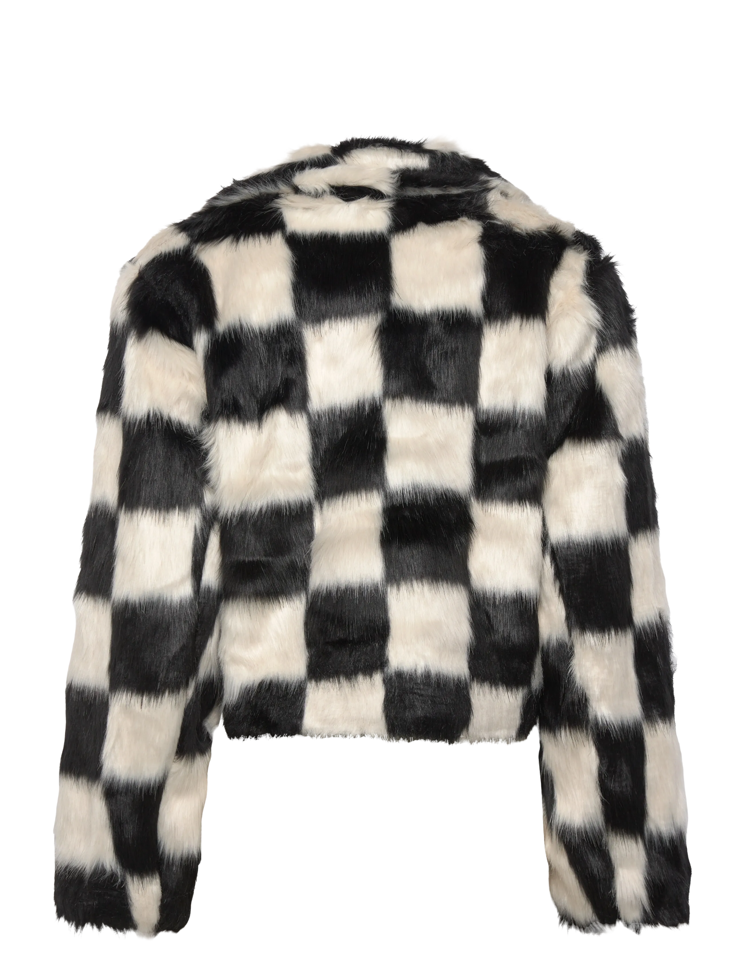 crās - Liecras Jacket - ulkovaatteet - white black check - 2