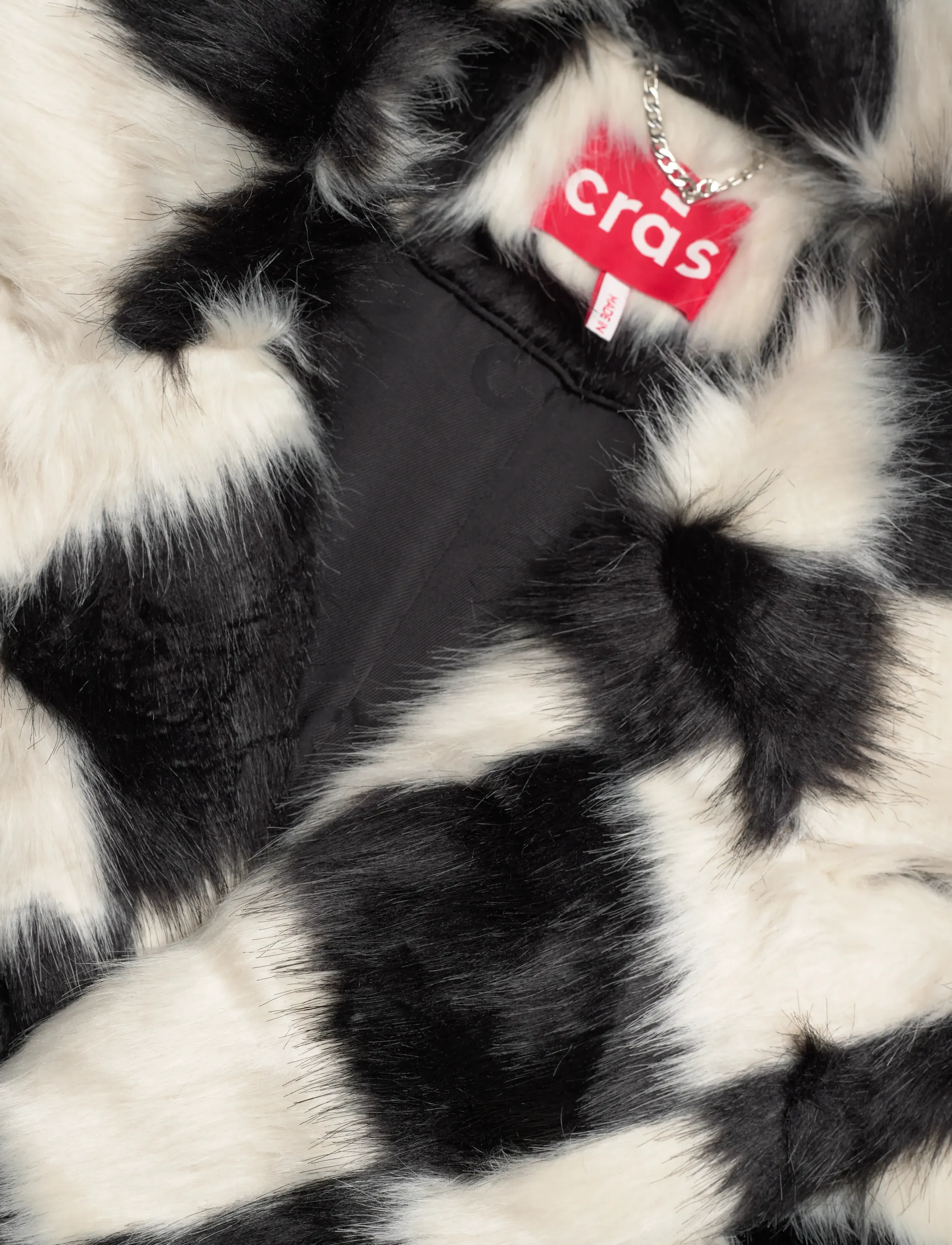 crās - Liecras Jacket - ulkovaatteet - white black check - 5