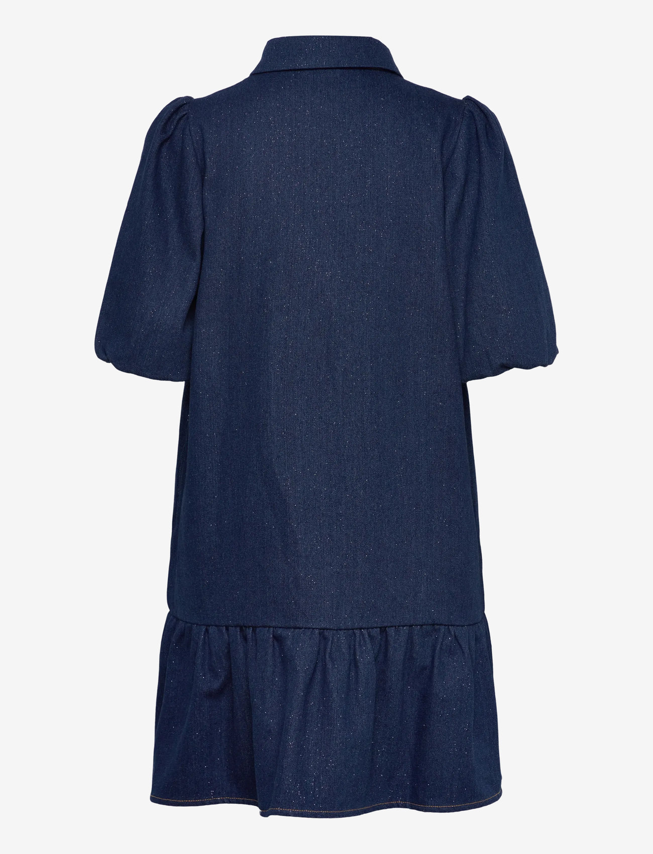 crās - Elenacras Dress - hemdkleider - 7016 glitter denim - 2
