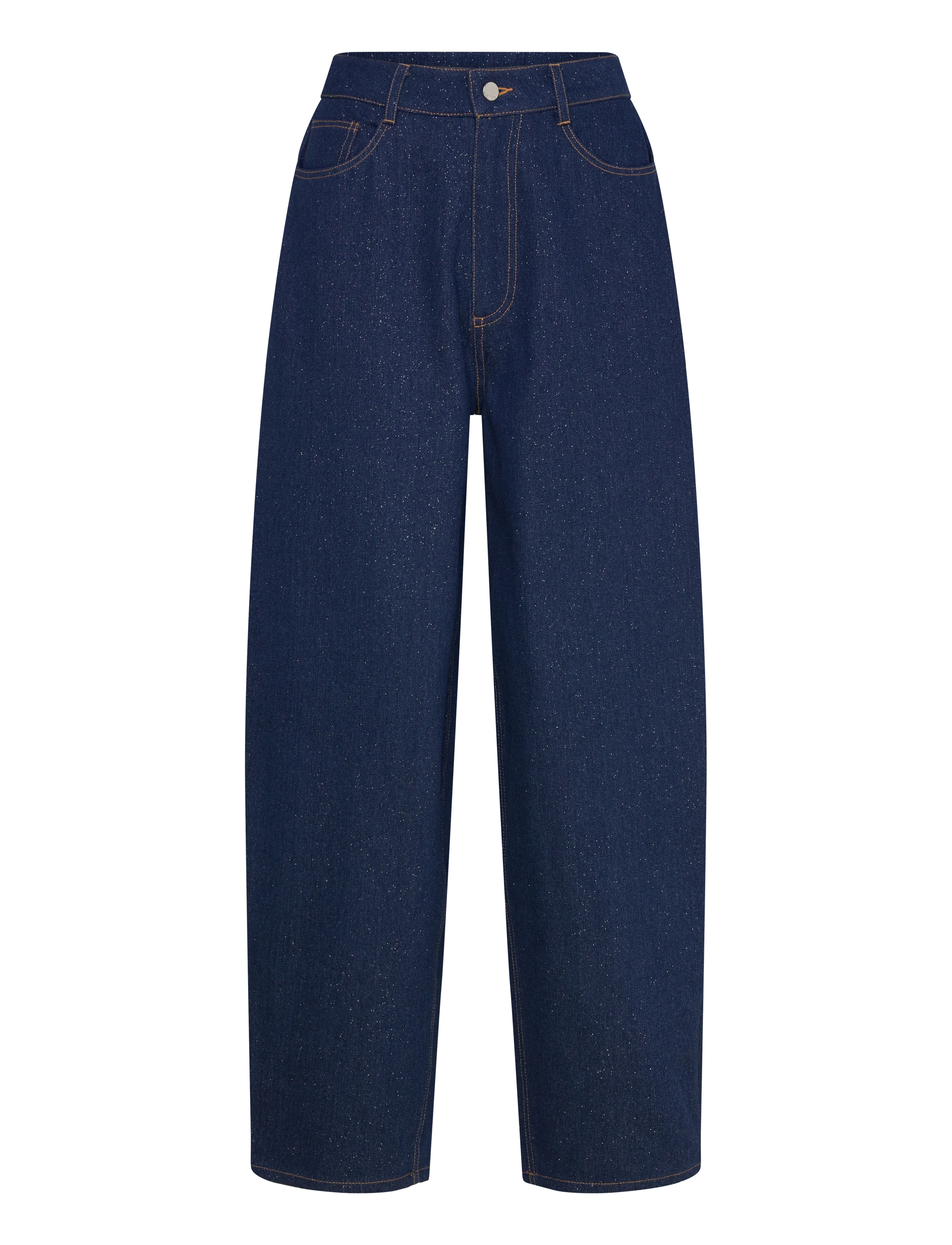 crās Kibocras Jeans - Straight jeans - 7016 GLITTER DENIM / blue