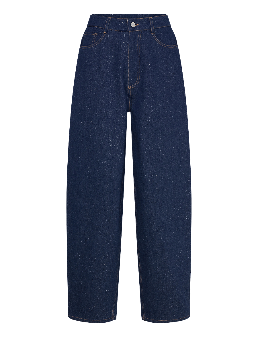 crās - Kibocras Jeans - džinsa bikses ar taisnām starām - 7016 glitter denim - 1