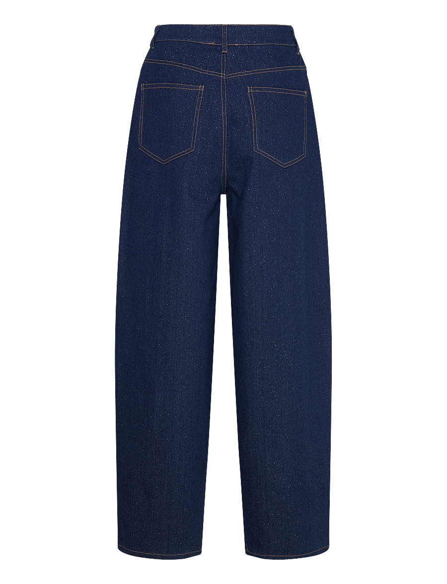 crās - Kibocras Jeans - džinsa bikses ar taisnām starām - 7016 glitter denim - 2