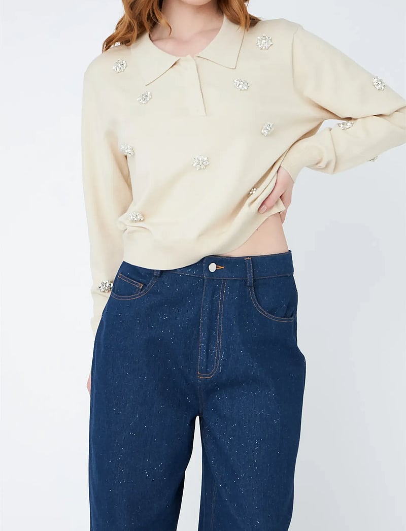 crās - Kibocras Jeans - sirge säärega teksad - 7016 glitter denim - 4