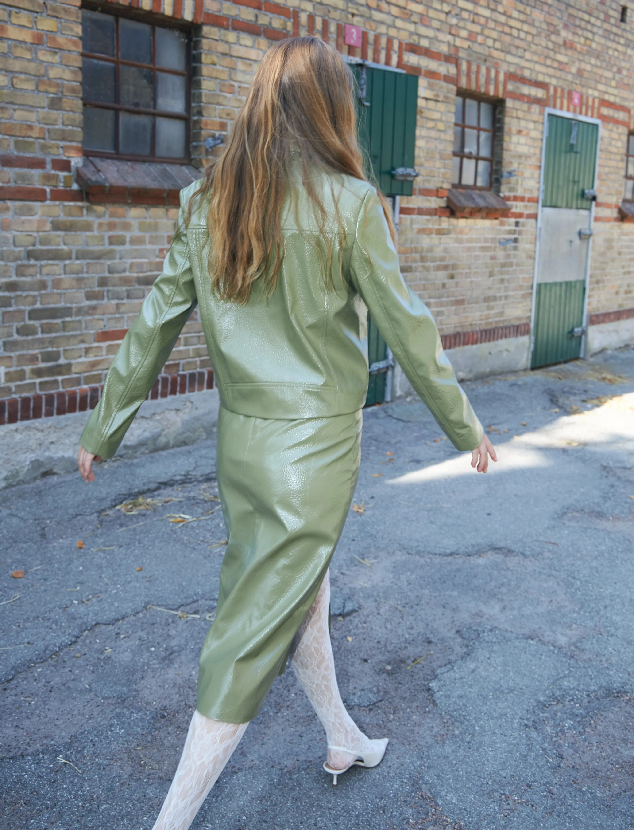 crās - Lunacras Skirt - midi nederdele - sage - 4
