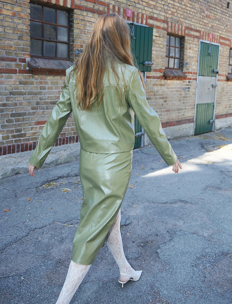 crās - Lunacras Skirt - midi-röcke - sage - 4