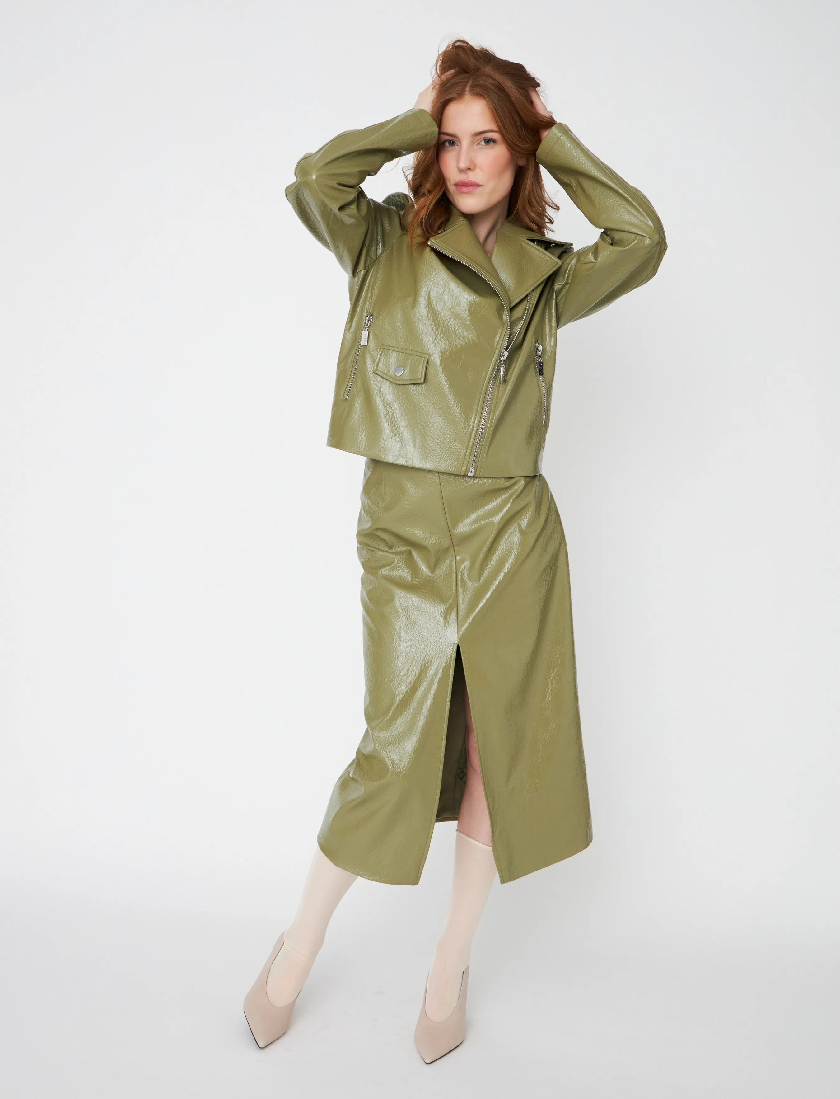 crās - Lunacras Skirt - midi nederdele - sage - 5