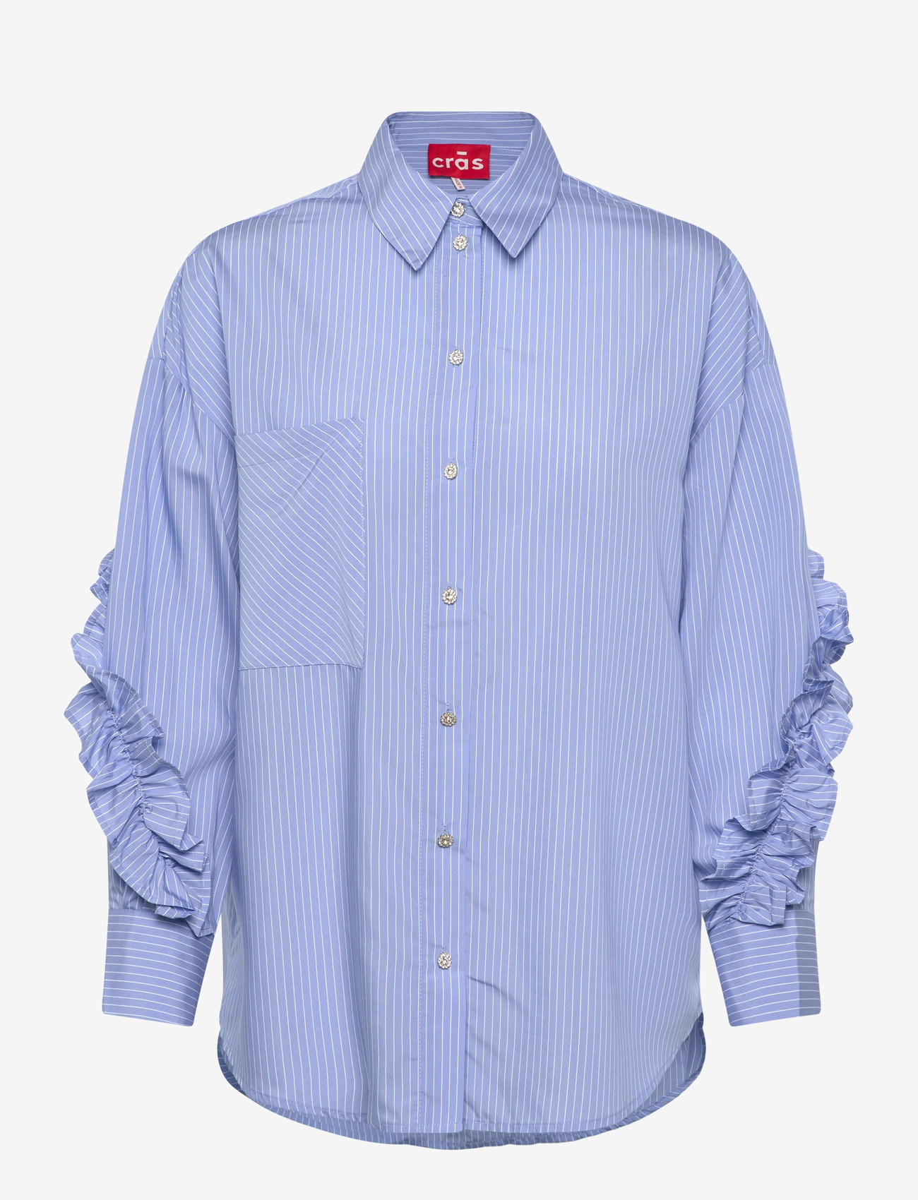 crās - Tulumcras Shirt - blue stripe - 1