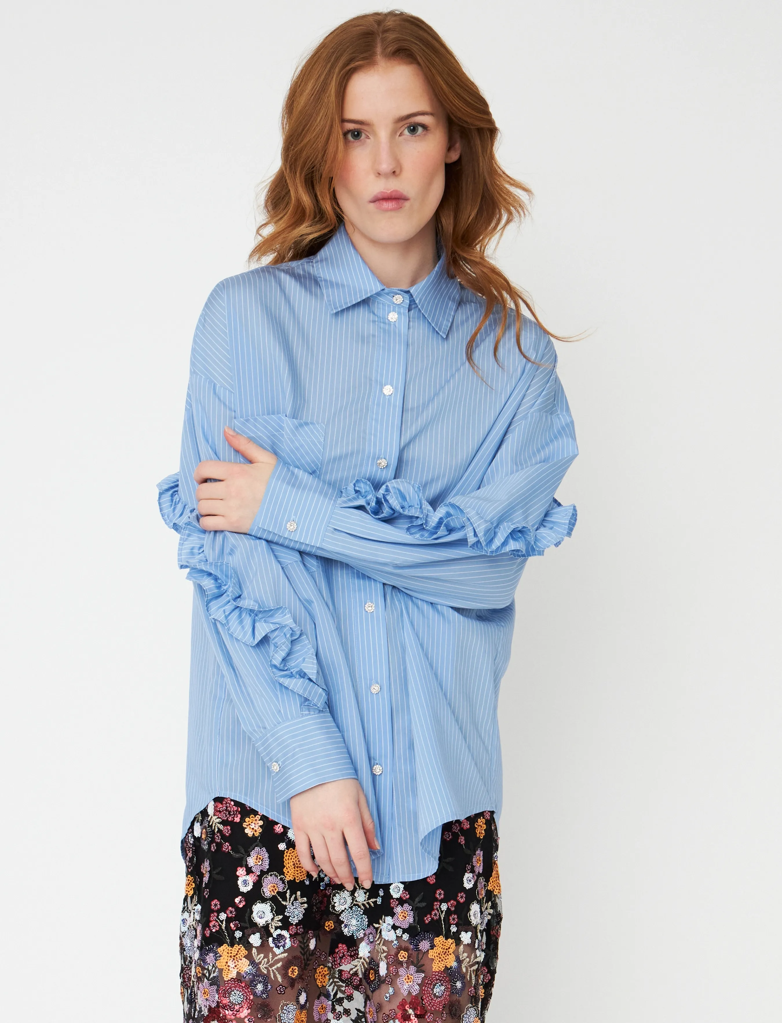 crās - Tulumcras Shirt - blue stripe - 5