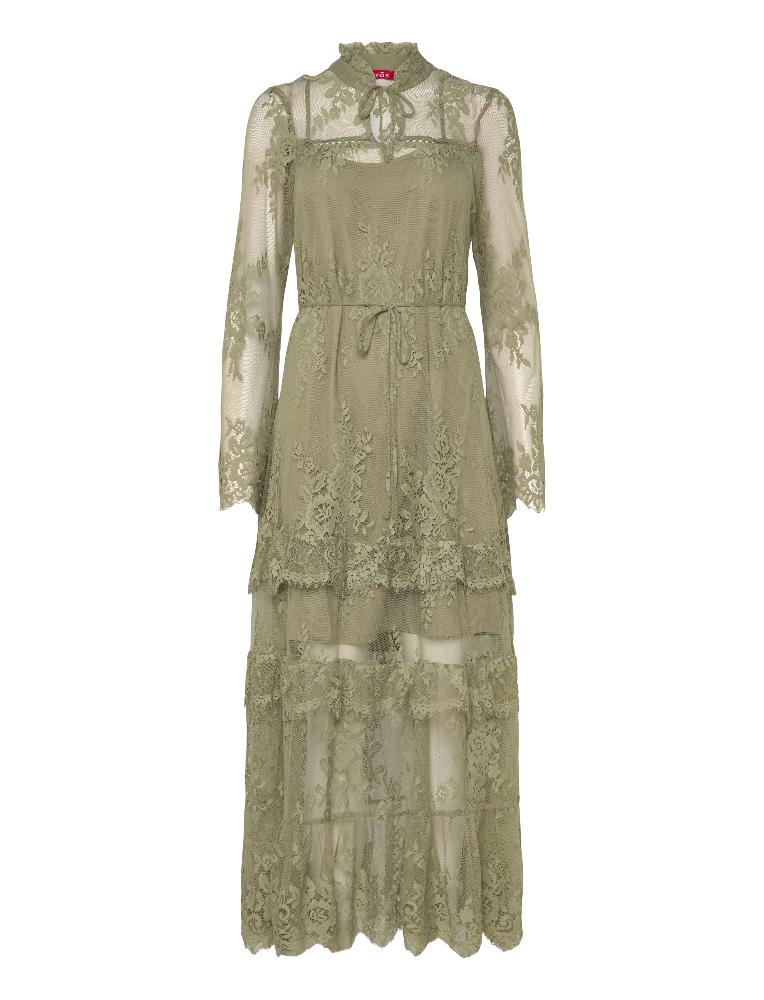 crās - Terrycras Dress - blondekjoler - sage - 1