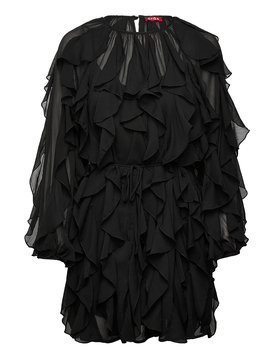 crās - Ryacras Dress - robes de fête - 9999 black - 1