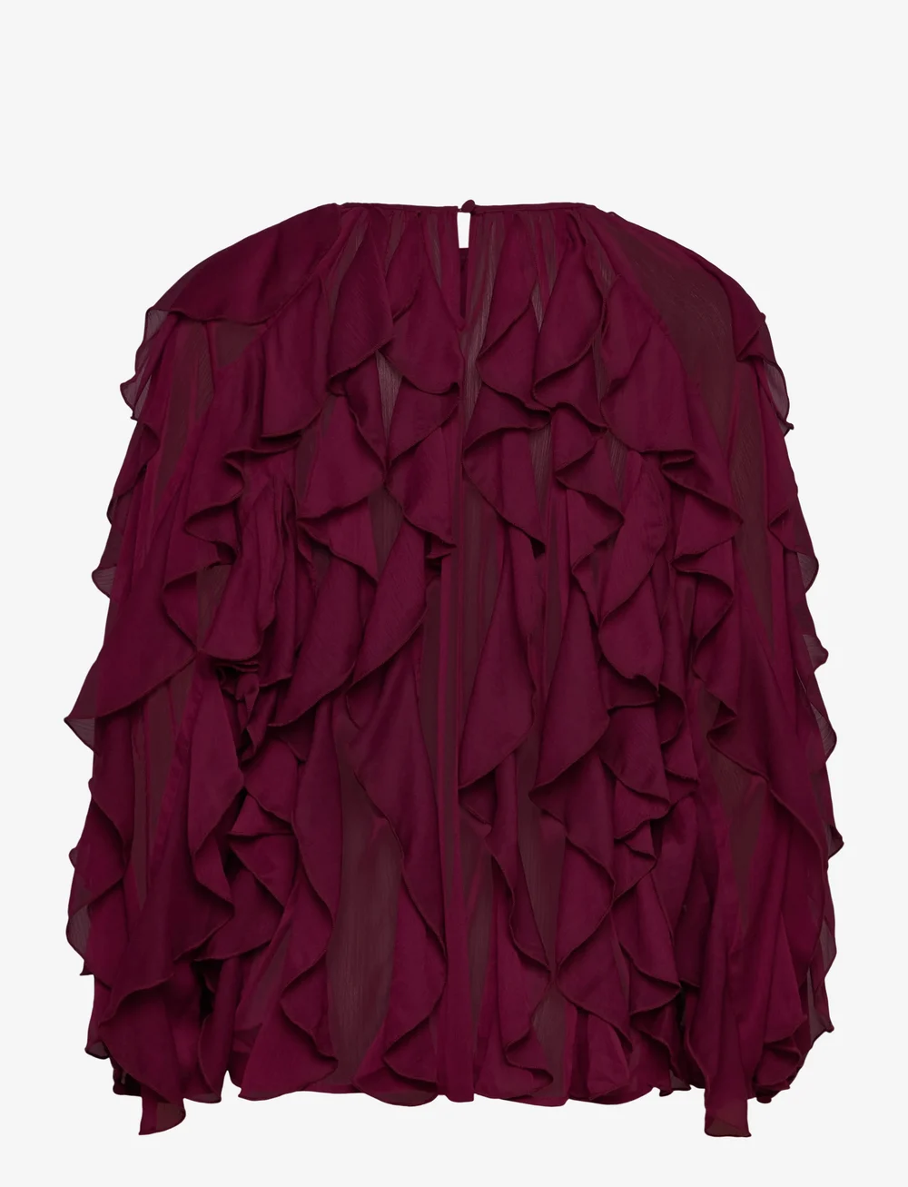crās - Ryacras Blouse - langärmlige blusen - 4030 bordeaux - 1