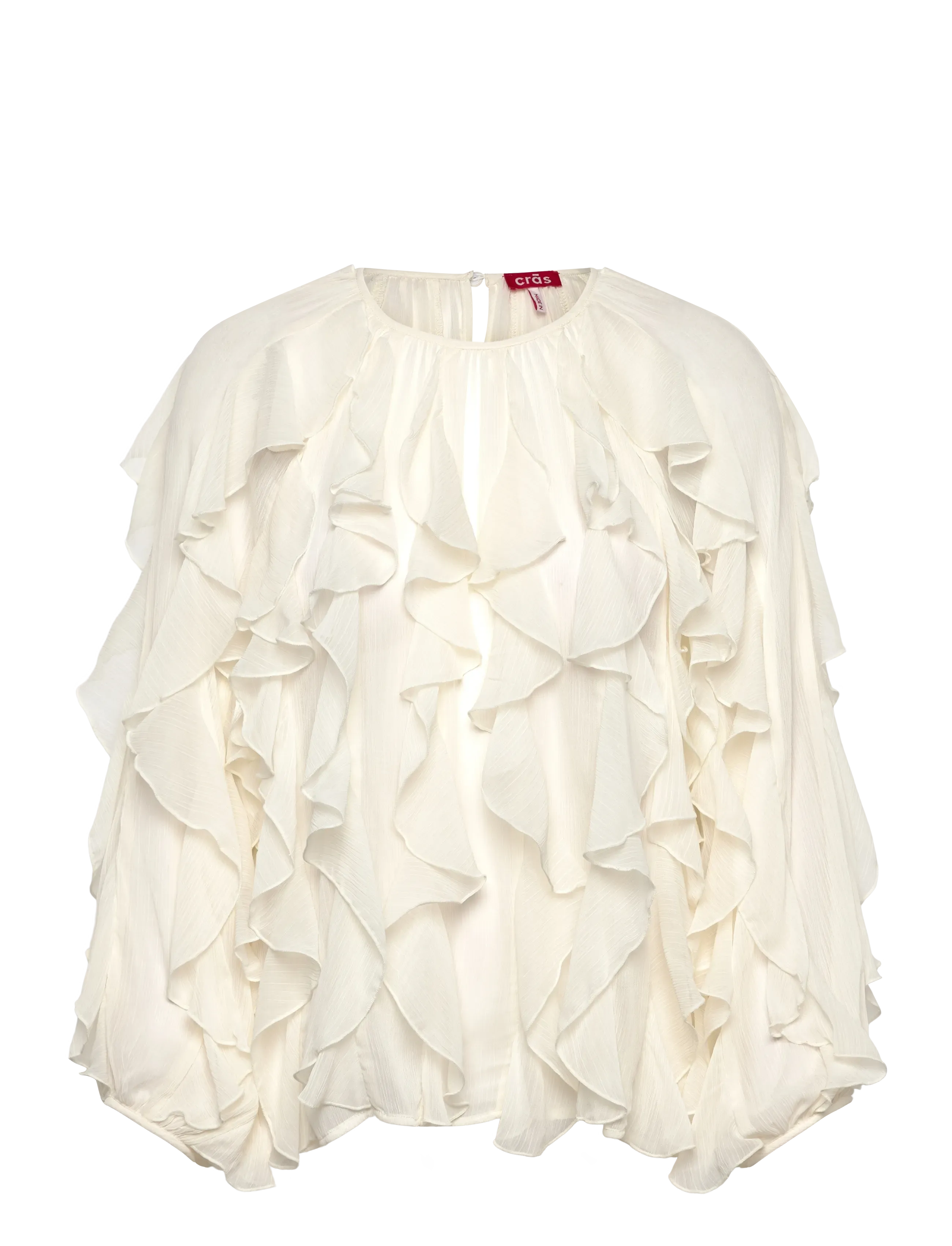 CRĀS Ryacras Bluse Cream - 44 - Damen