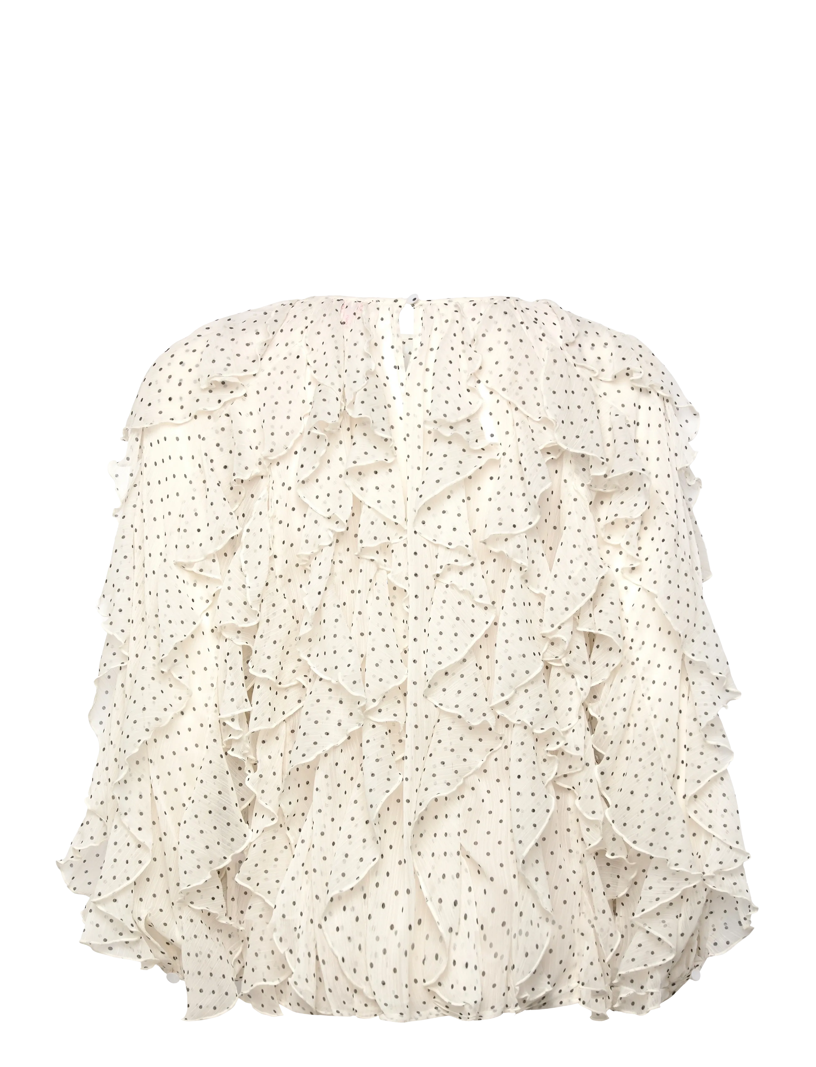 crās - Ryacras Blouse - pikkade varrukatega pluusid - ivory mini dot - 1