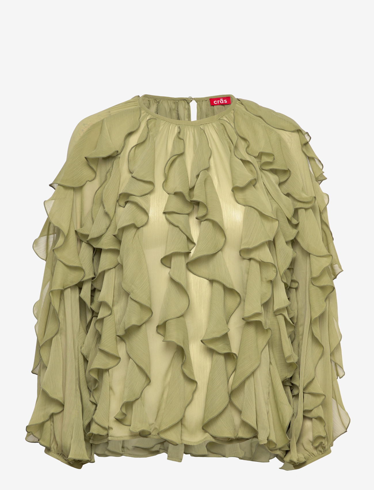crās - Ryacras Blouse - langärmlige blusen - sage - 1