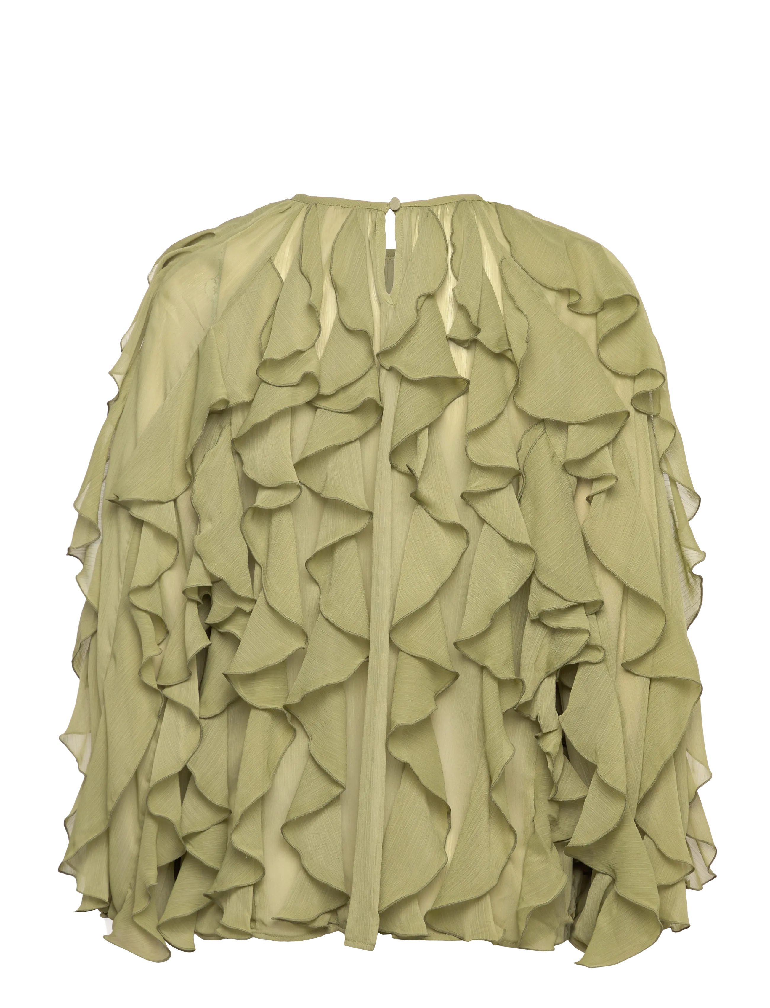 crās - Ryacras Blouse - langærmede bluser - sage - 2