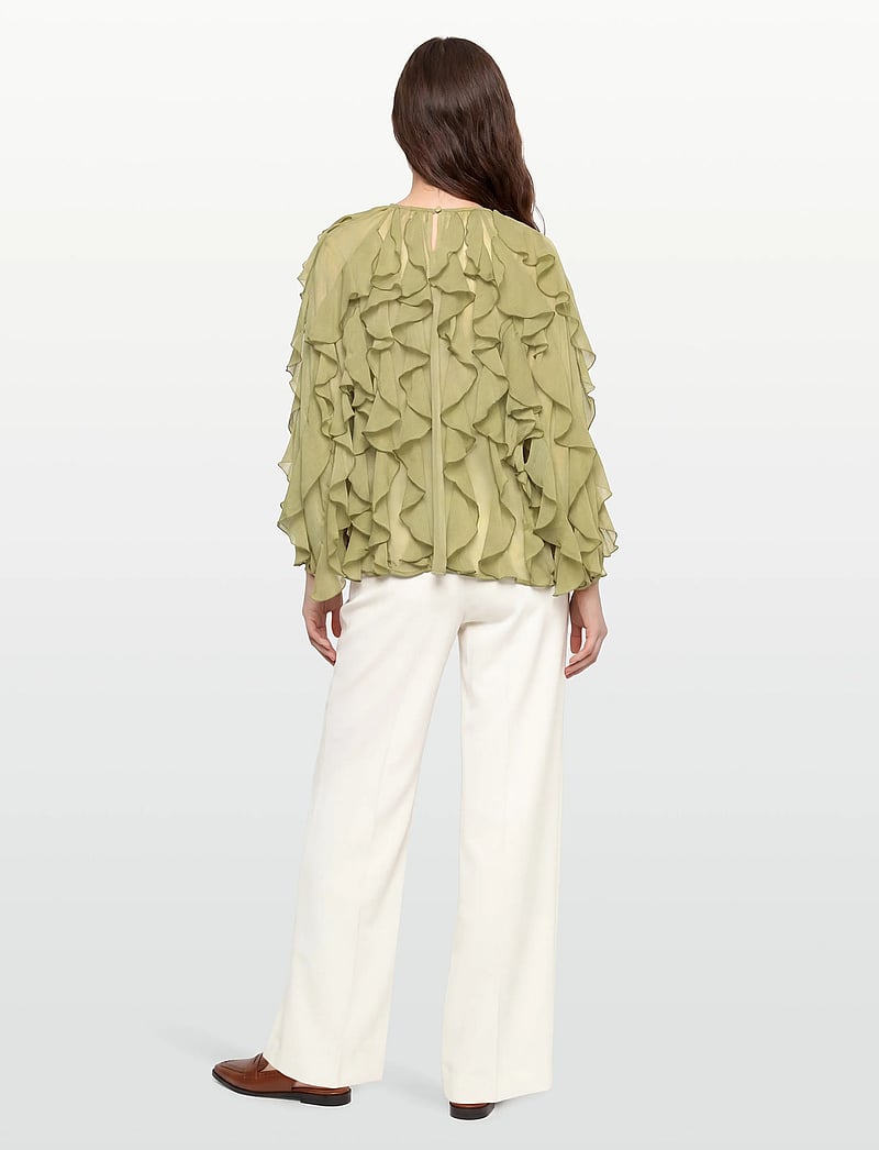 crās - Ryacras Blouse - langärmlige blusen - sage - 4