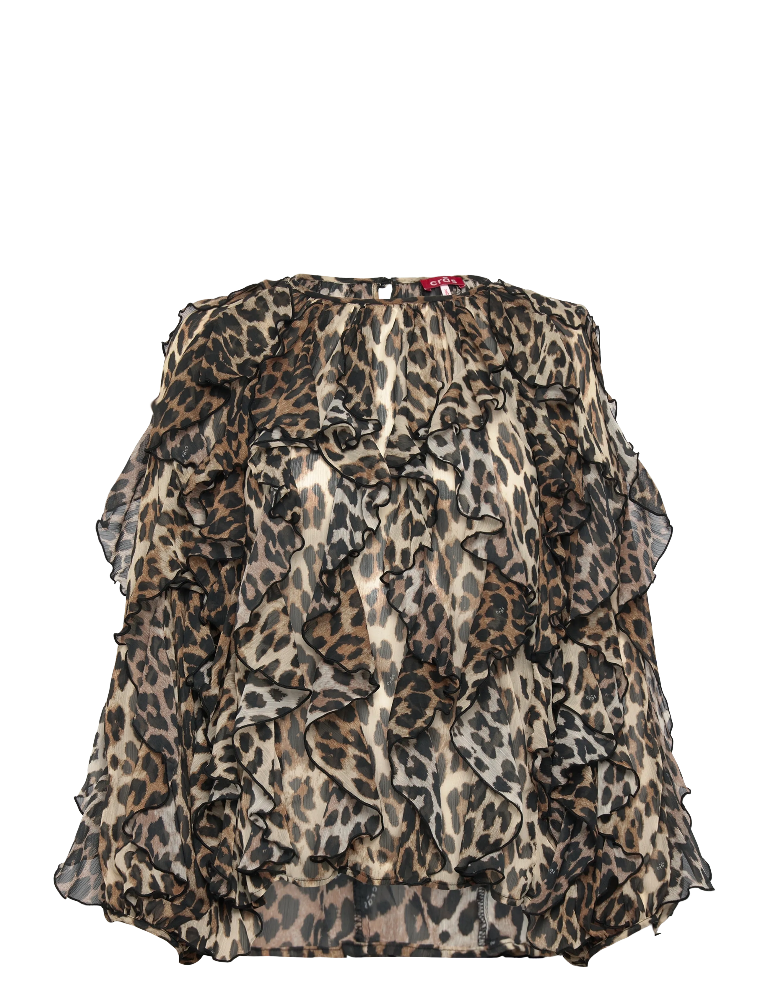 crās Ryacras Blouse - Blouses - URBAN LEO / brown