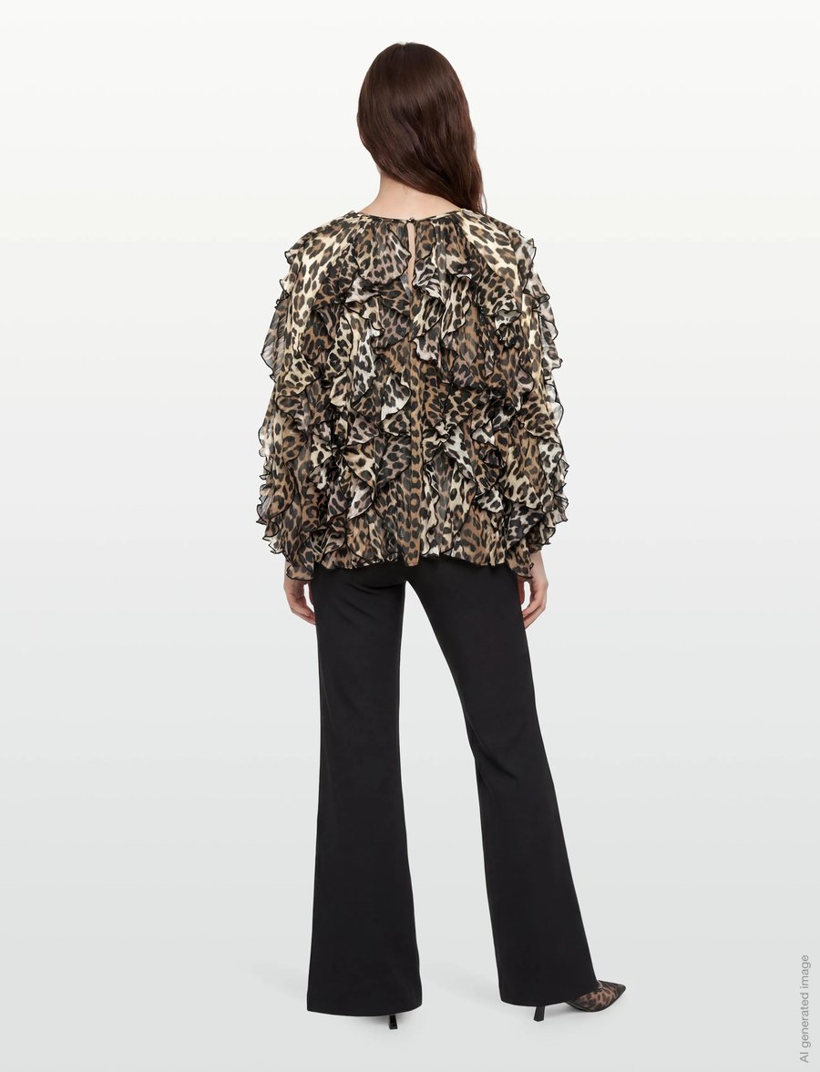 crās - Ryacras Blouse - langärmelige blusen - urban leo - 4