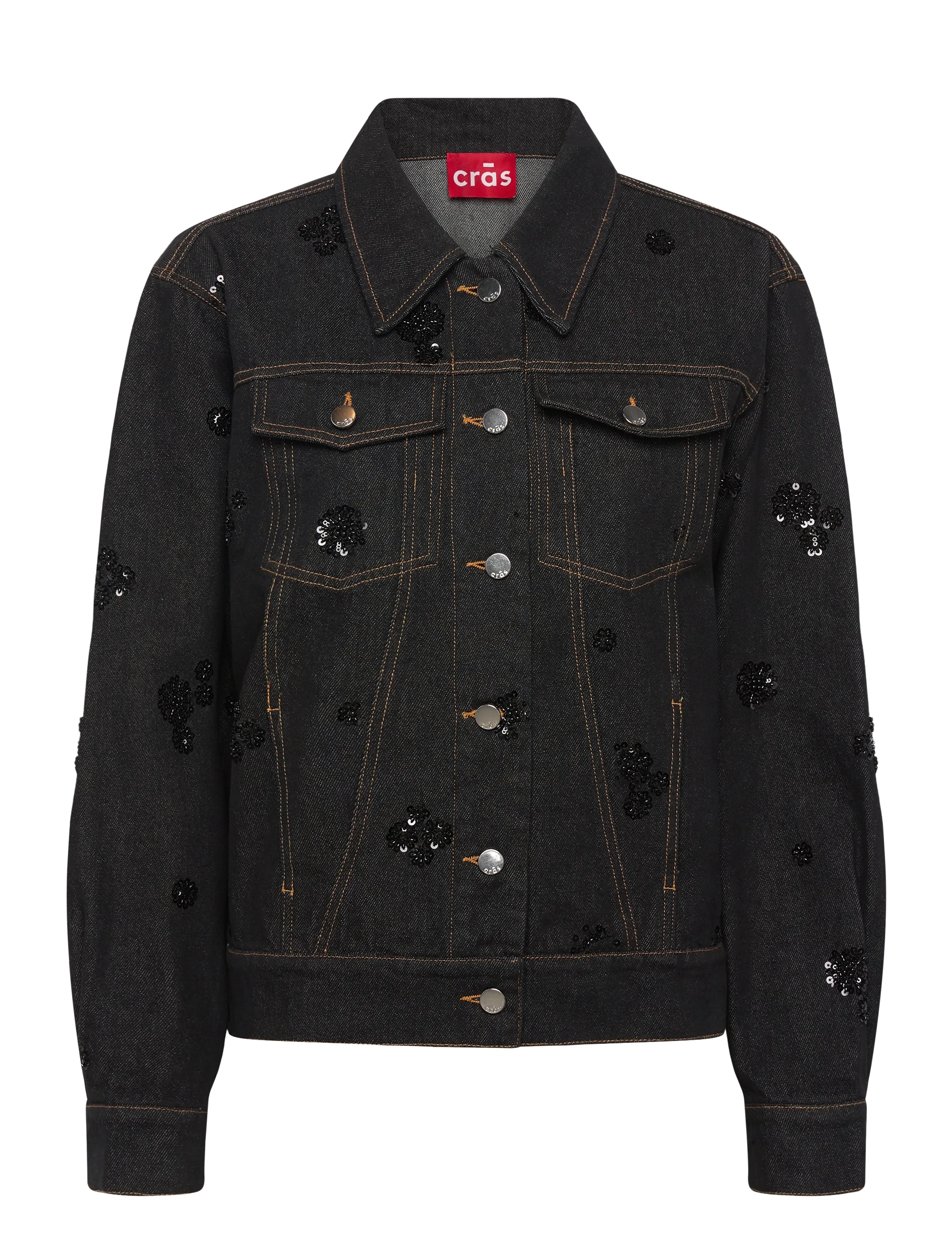 crās Pearlycras Jacket - Jacken & Mäntel - 9007 FADED BLACK / black