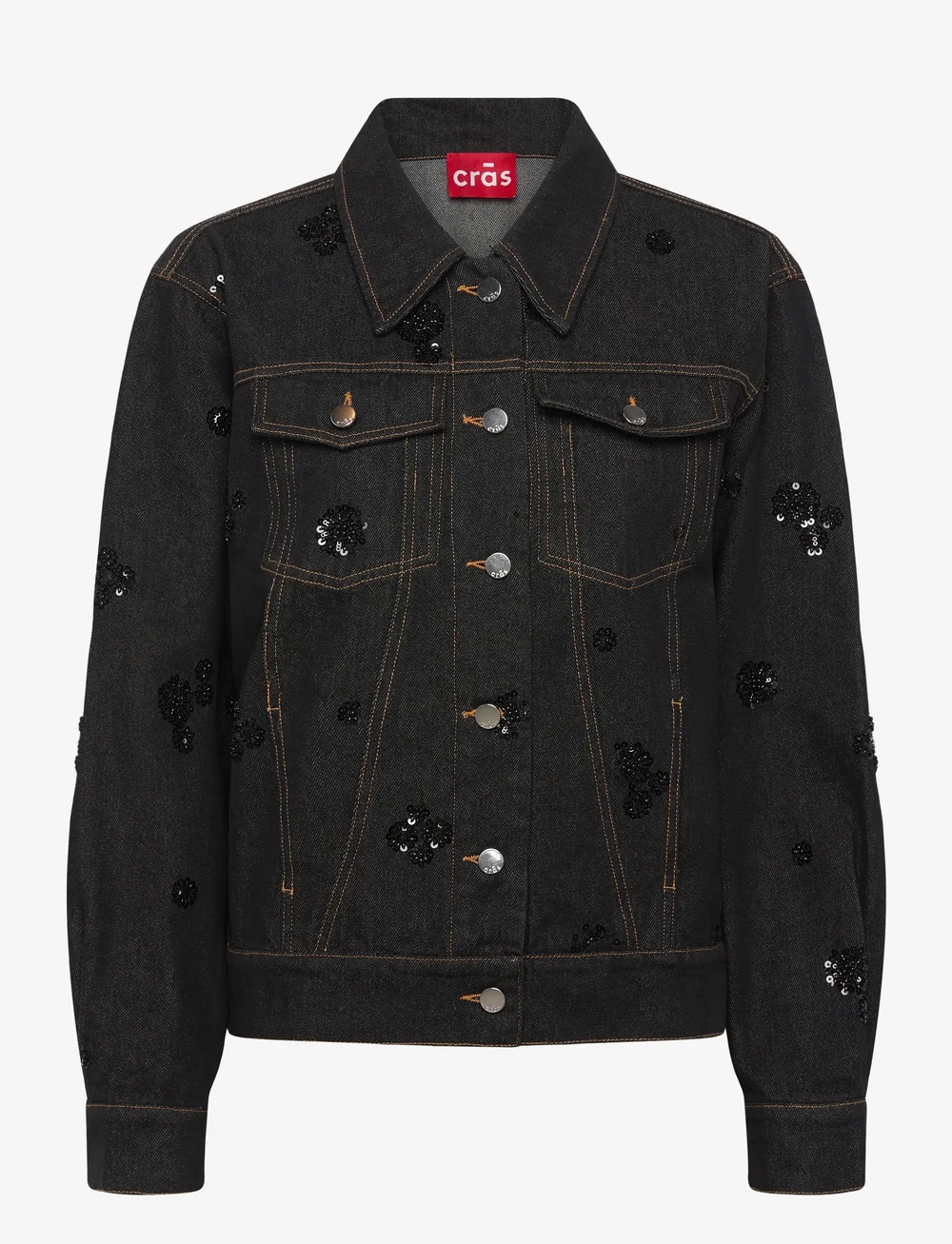 crās - Pearlycras Jacket - jeansjacken - 9007 faded black - 1