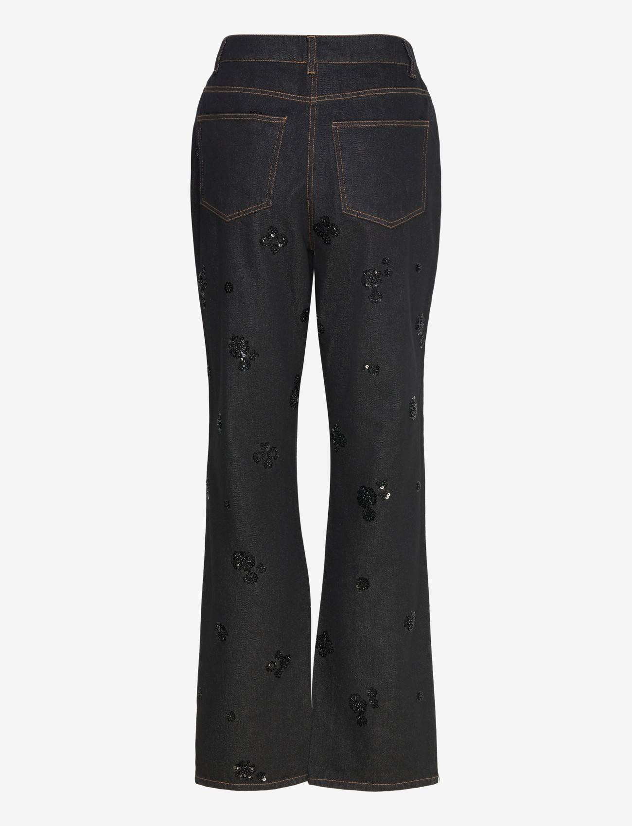 crās - Pearlycras Jeans - alt eriti laia säärega teksad - faded black - 2