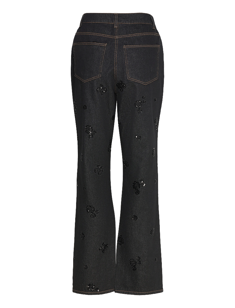 crās - Pearlycras Jeans - alt eriti laia säärega teksad - faded black - 2