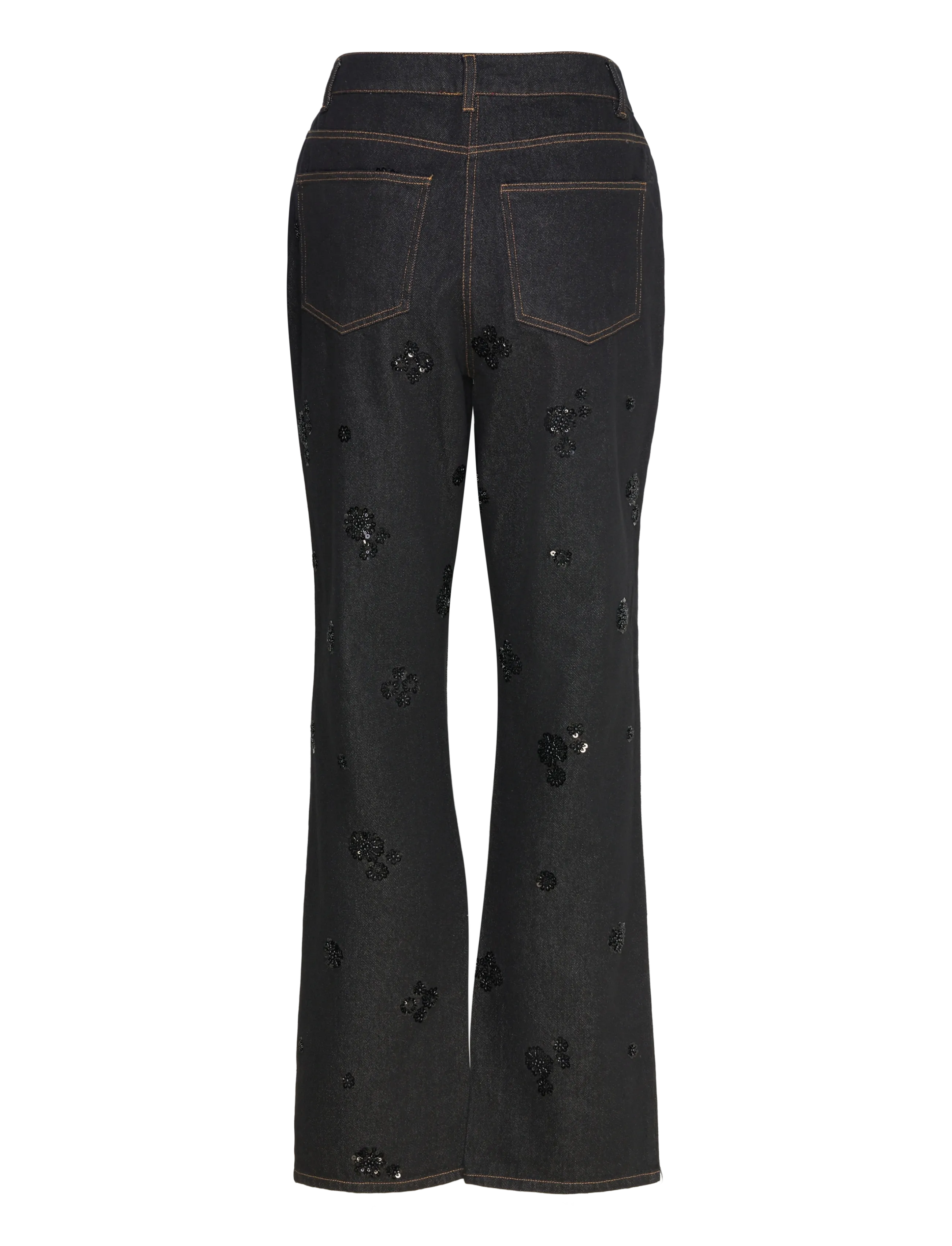 crās - Pearlycras Jeans - dzwony dżinsy - faded black - 2