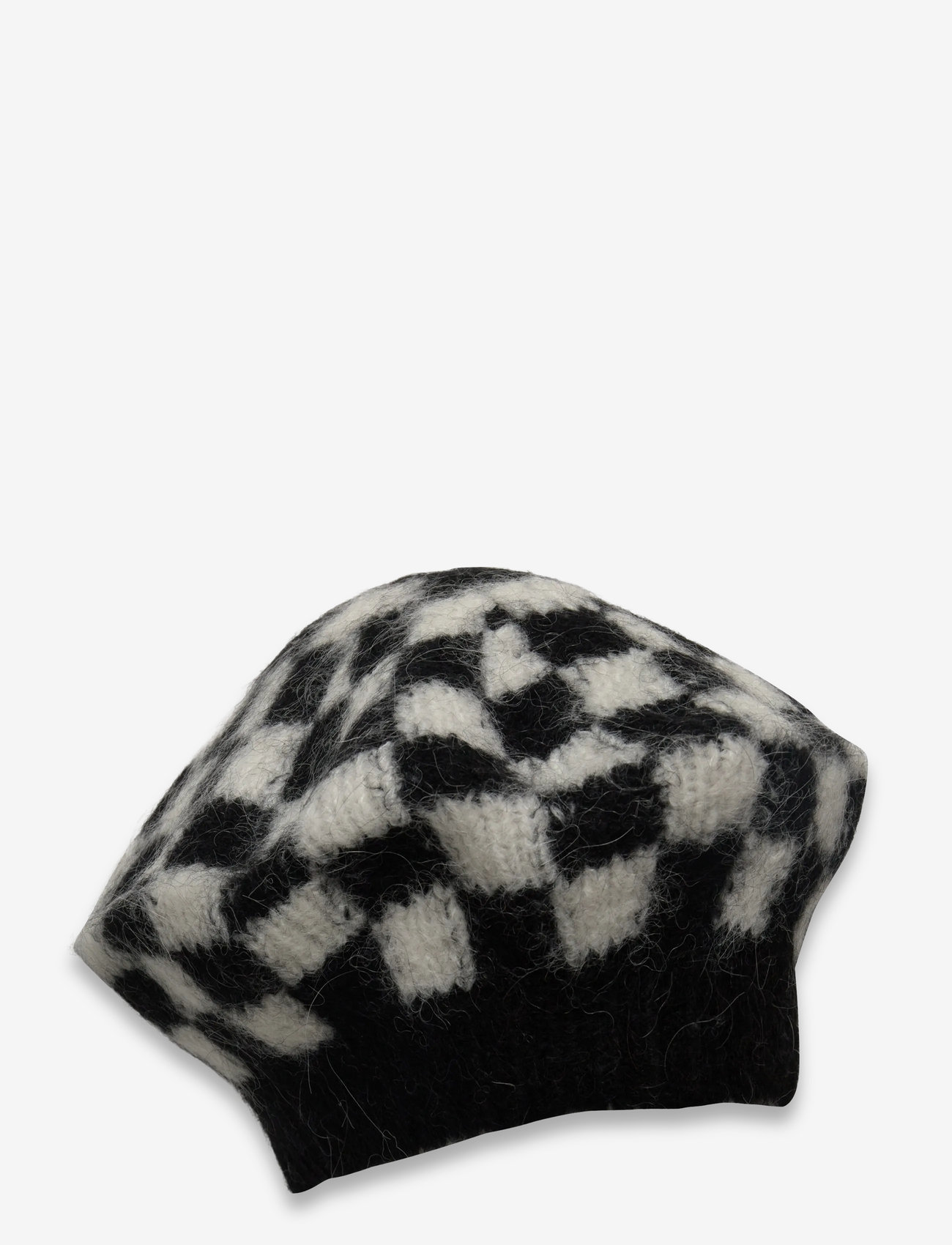 crās - Skylarcras Beret - huer - 8103 white black check - 0