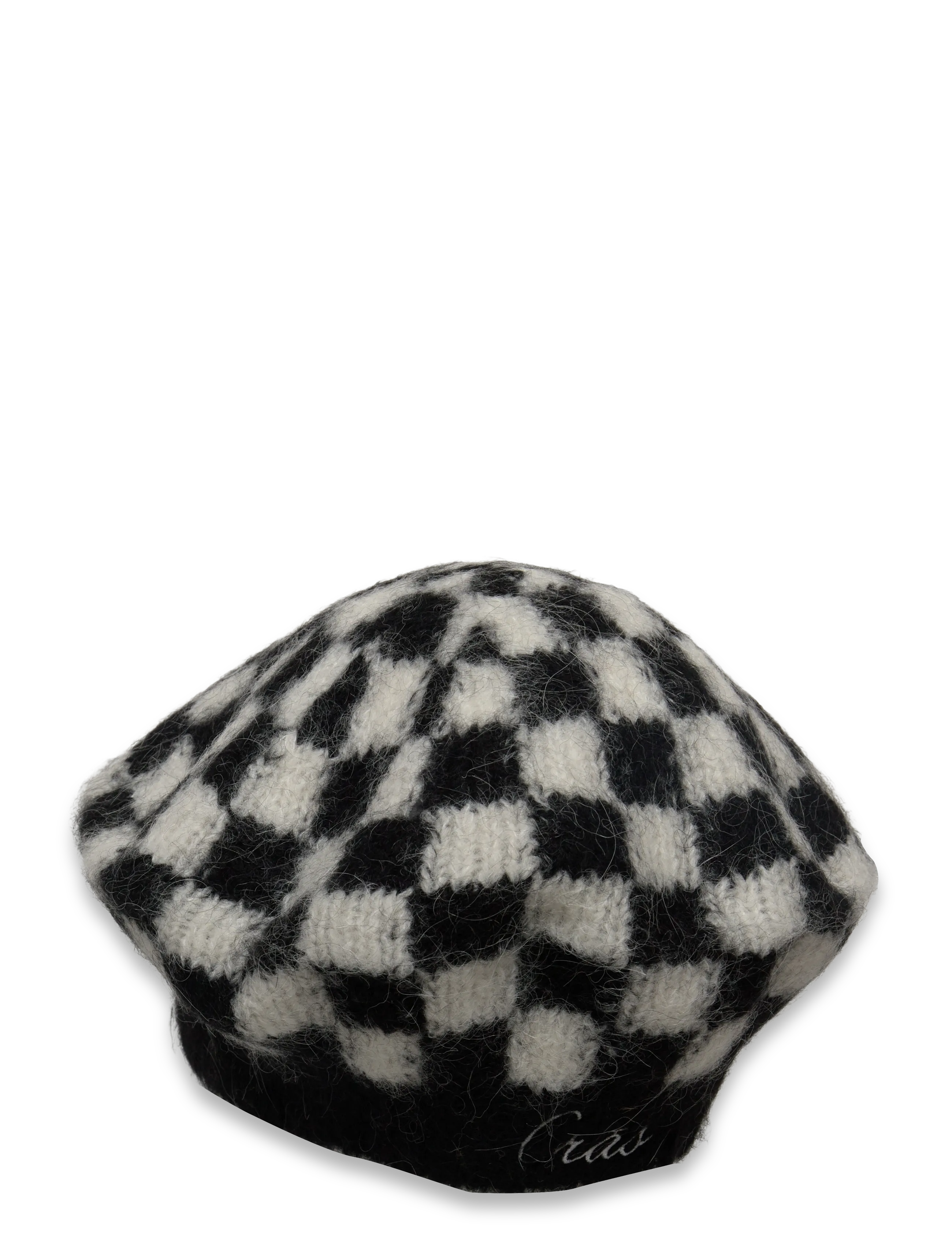 crās - Skylarcras Beret - accessories - 8103 white black check - 1