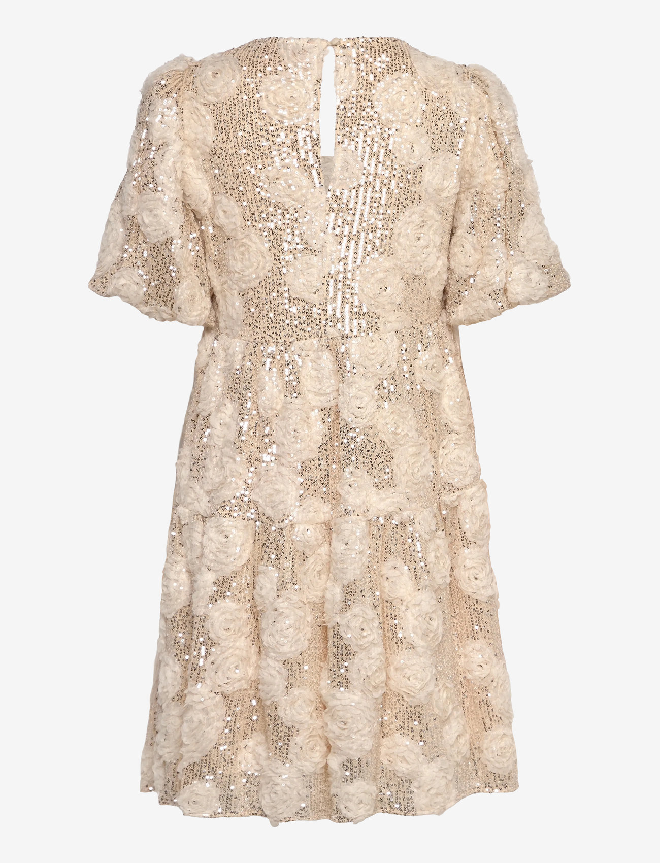 crās - Amiliecras Dress - paillettenkleider - 1001 cream - 1