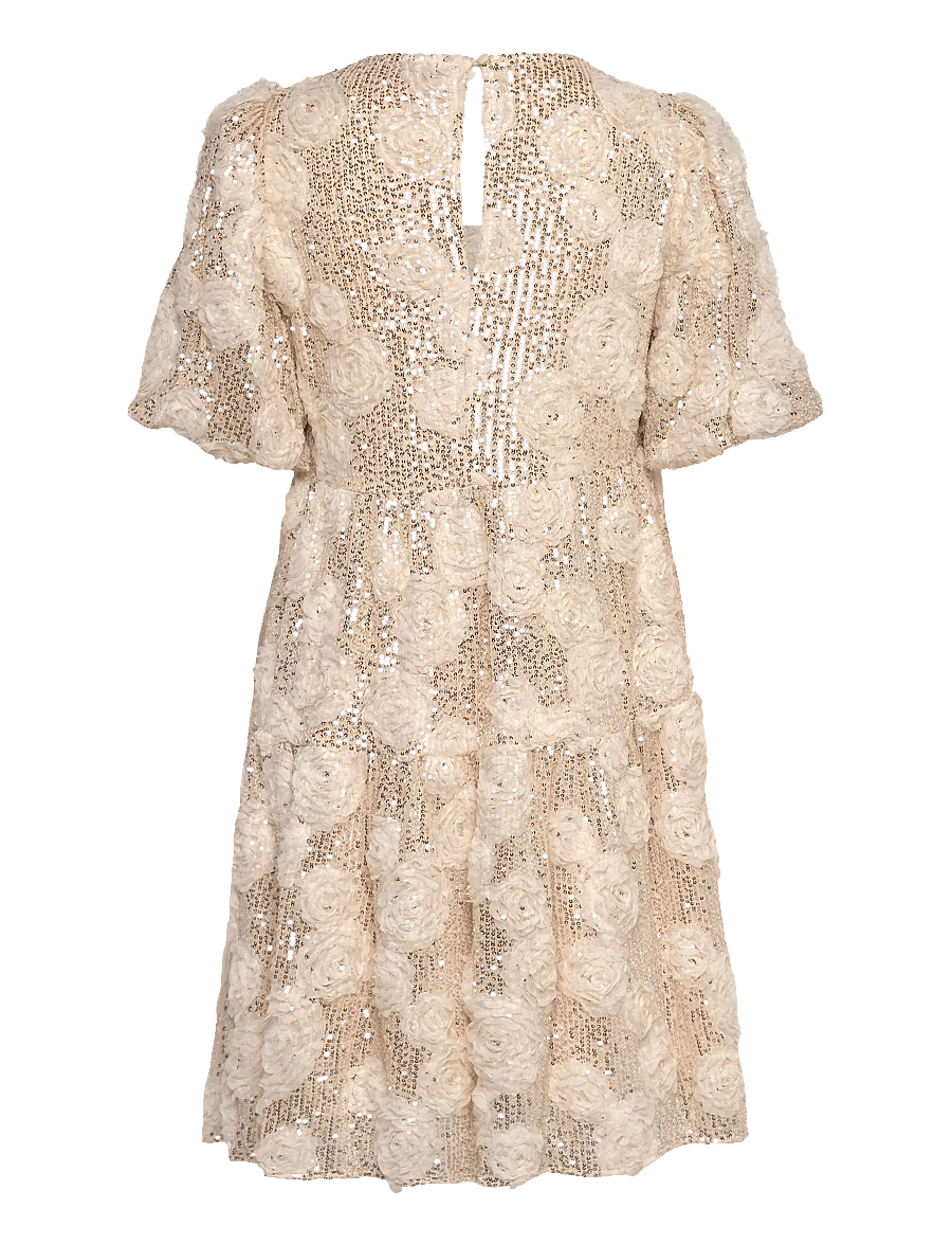 crās - Amiliecras Dress - litritega kleidid - 1001 cream - 1