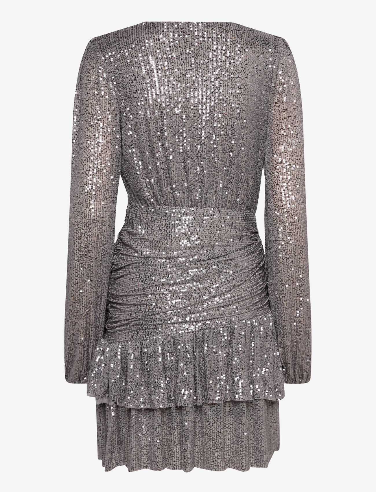 crās - Angelcras Dress - paillettenkleider - 9008 dark silver - 1