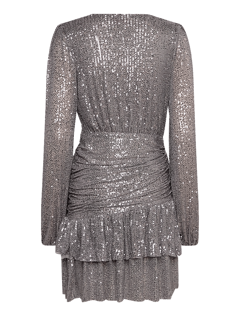 crās - Angelcras Dress - litterkleidid - 9008 dark silver - 1