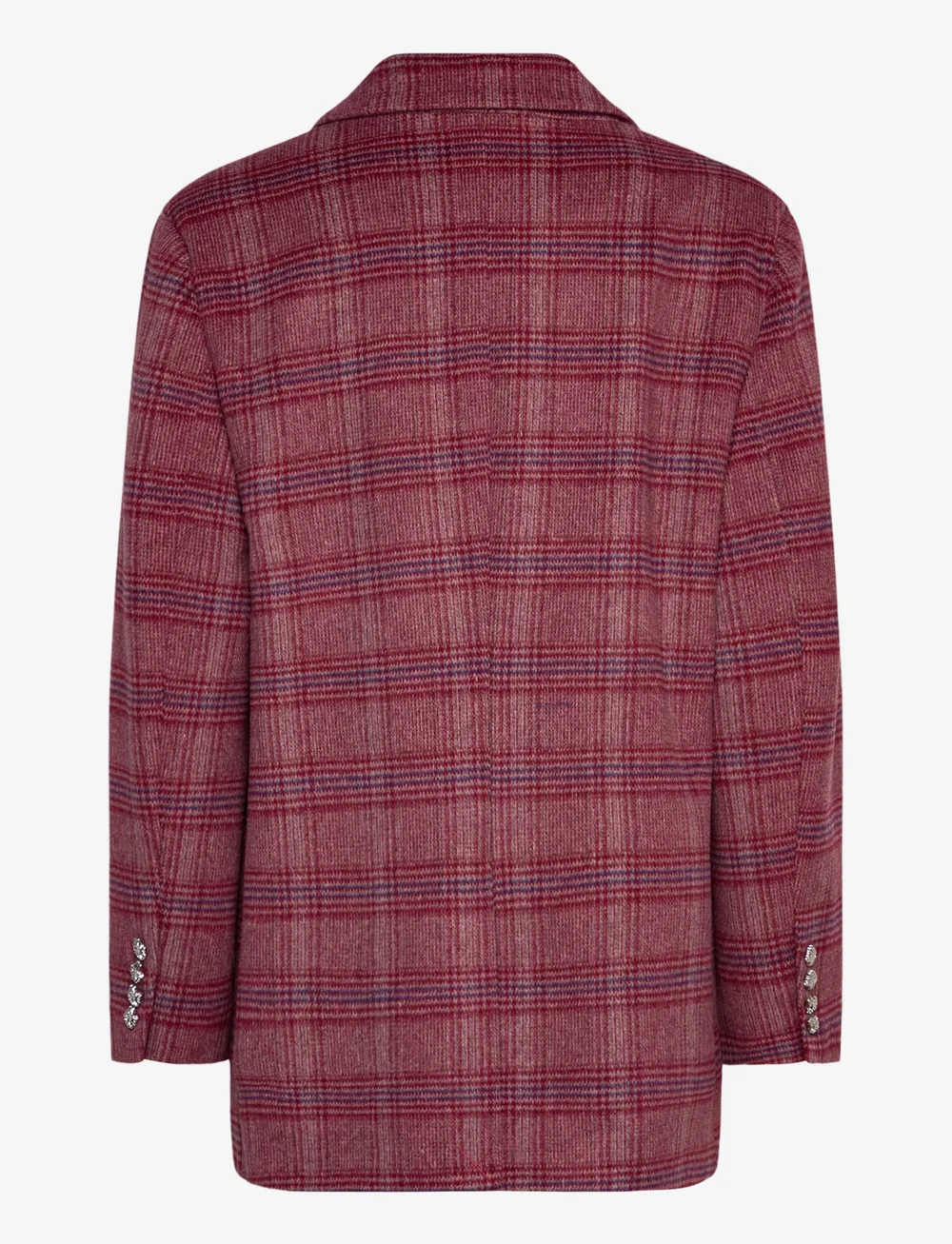 crās - Bosscras Blazer - vienaeiliai švarkai - 8134 cherry check - 1