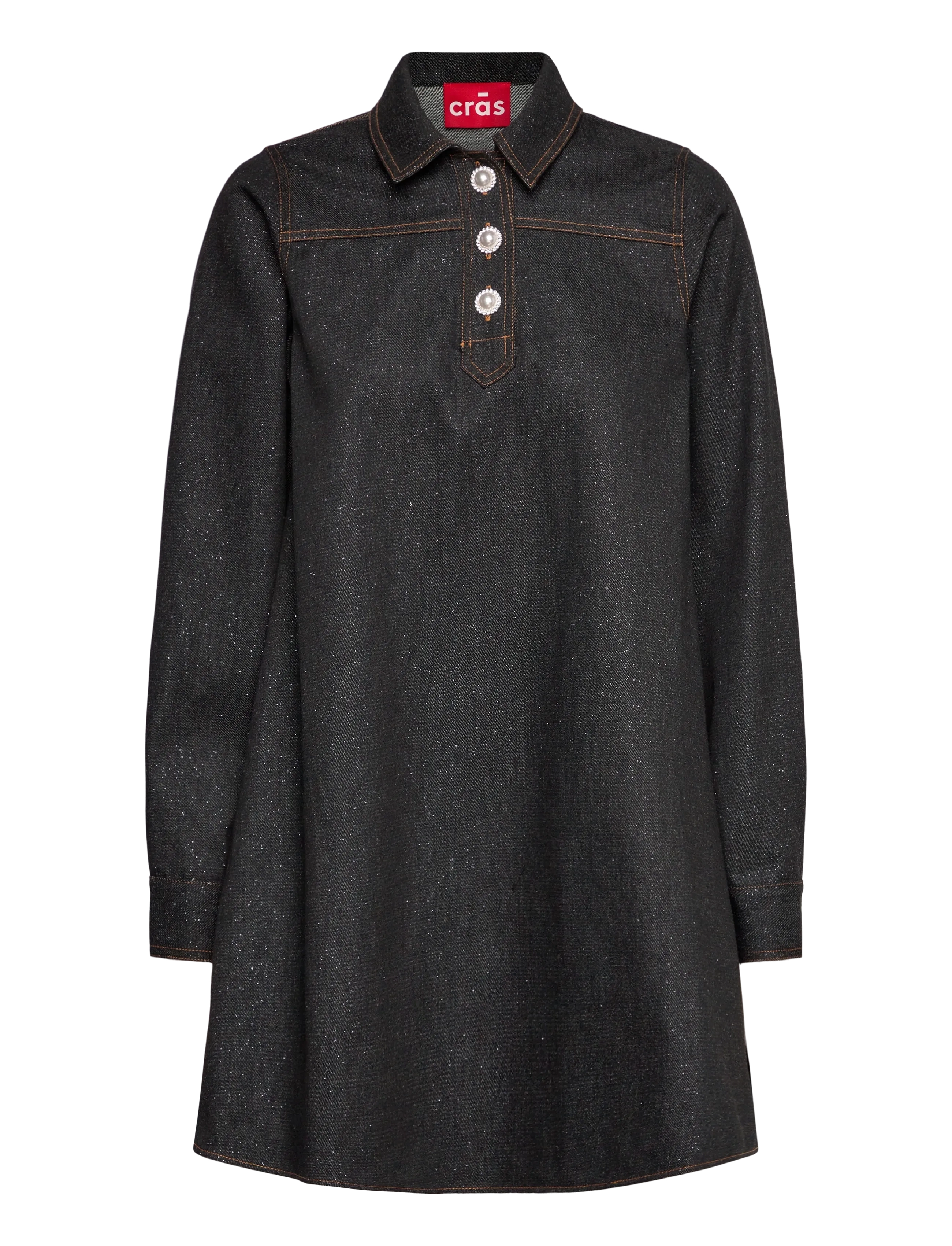 crās Dendracras Dress, 40, Dresses, Schwarz - Short Frauen
