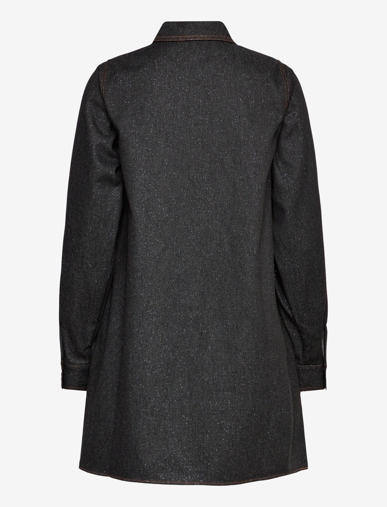 crās - Dendracras Dress - skjortekjoler - 9996 black glitter - 1