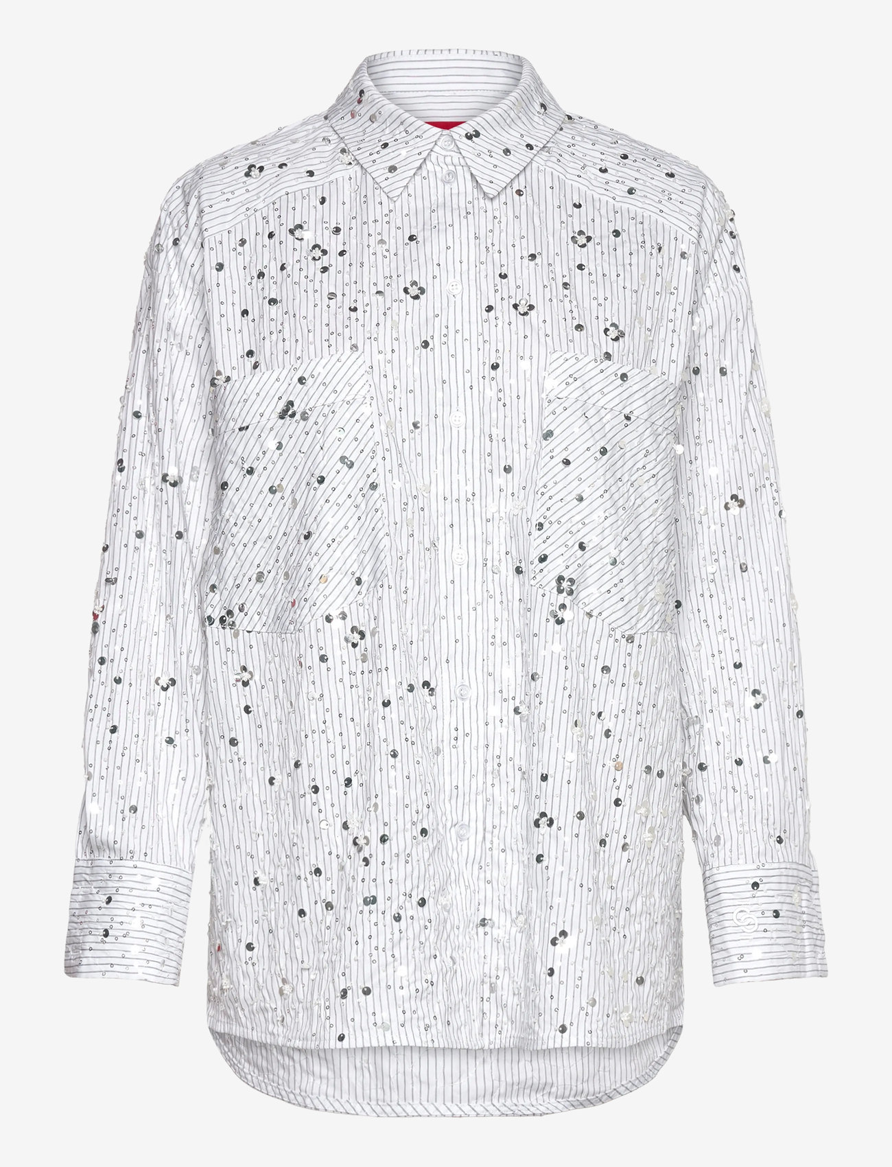 crās - Elliecras Shirt - langärmlige hemden - white - 0