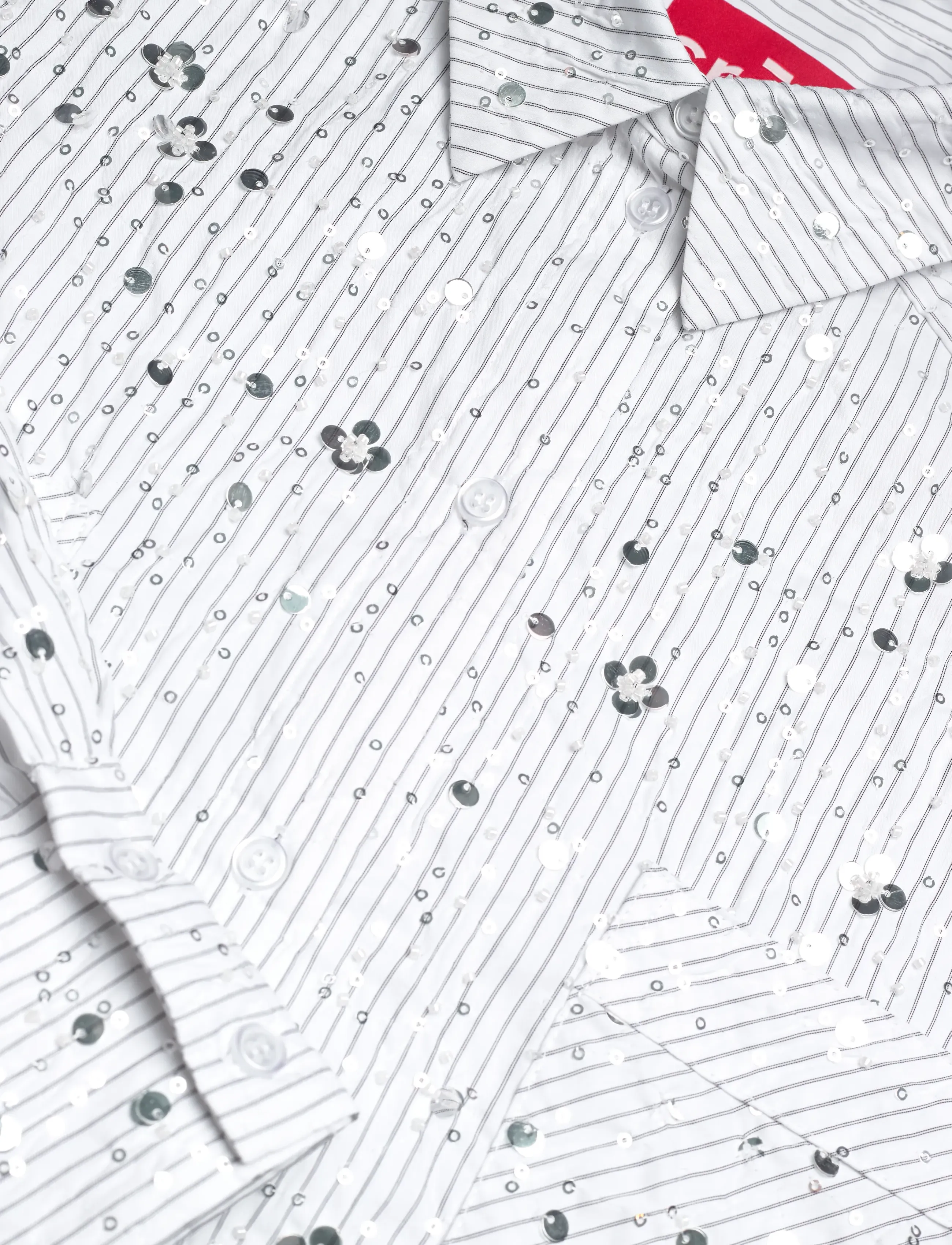 crās - Elliecras Shirt - långärmade skjortor - white - 5