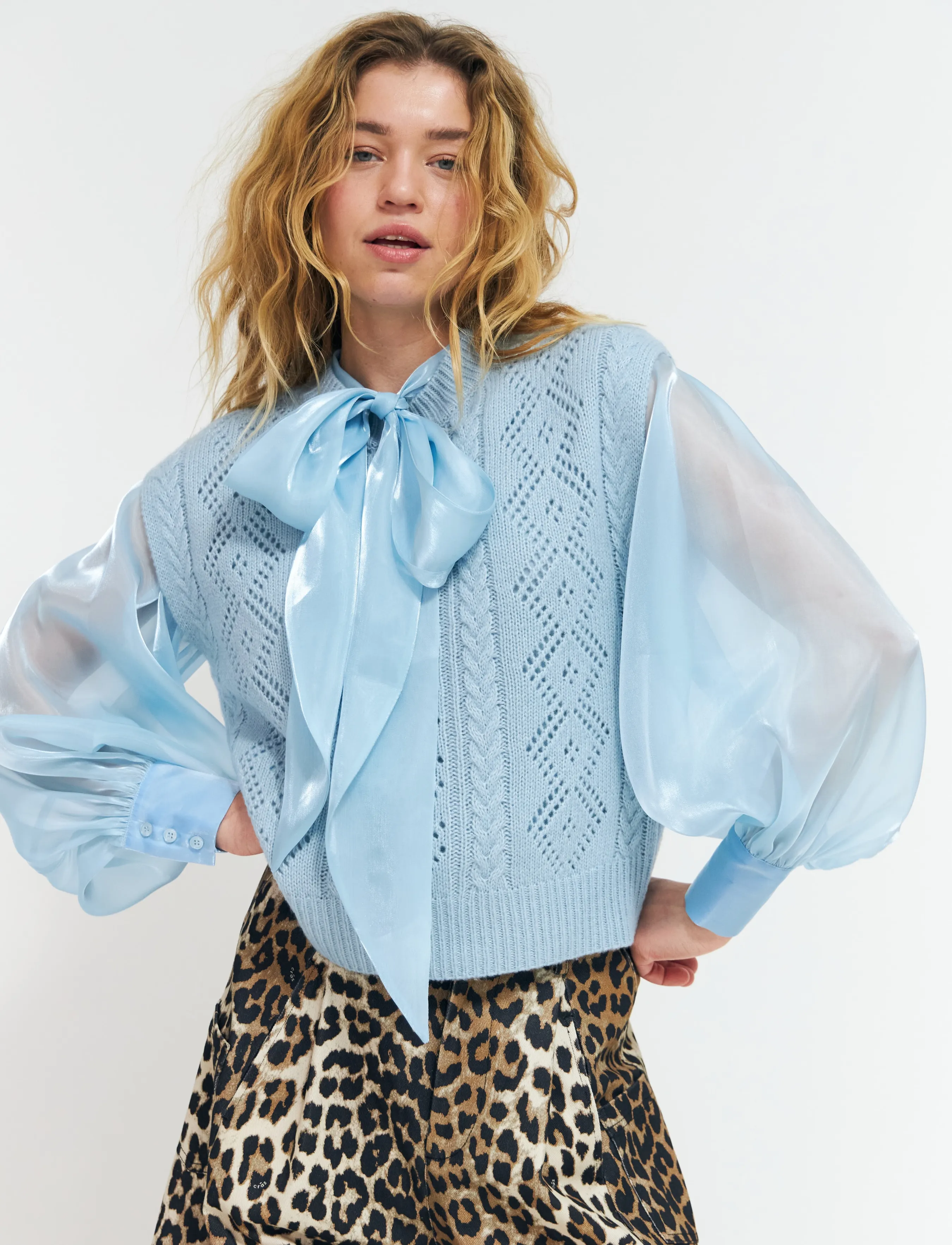 crās Ethelcras Shirt - Hemden - BABY BLUE / blue