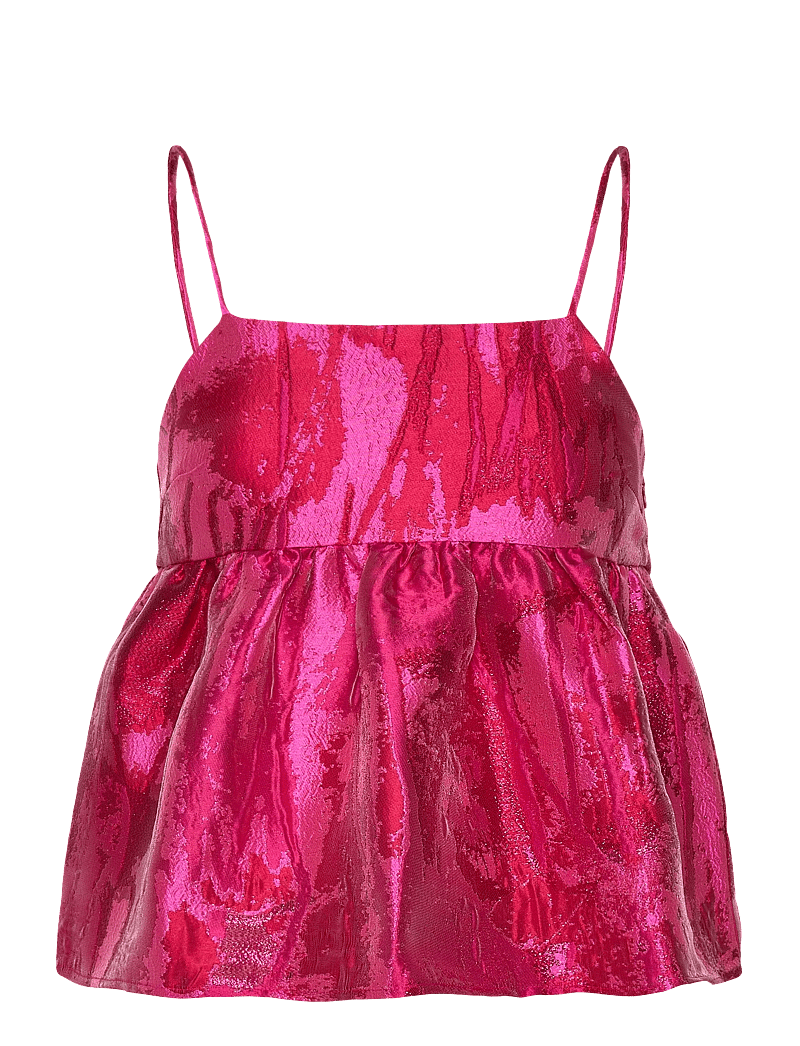 crās - Jacqlinecras Top - tanktops - 4047 deep pink - 1