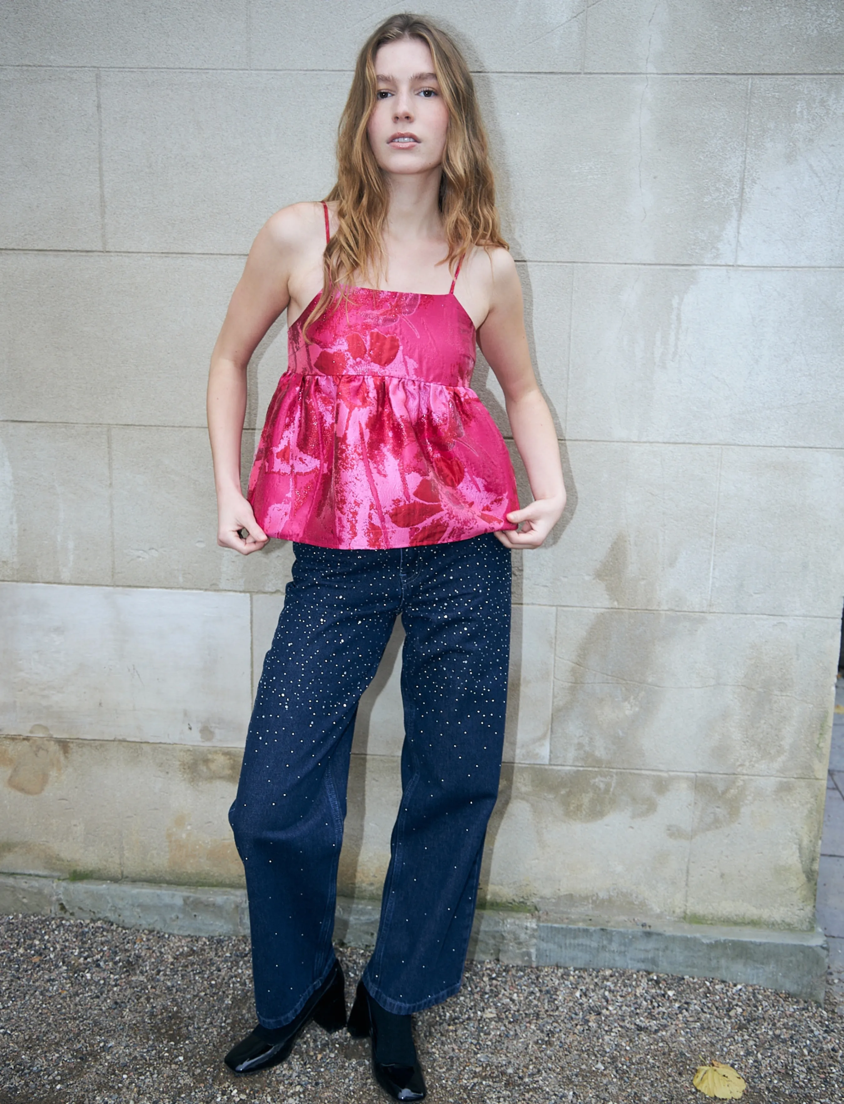 crās Jacqlinecras Top - Tanktops - 4047 DEEP PINK / pink/rose