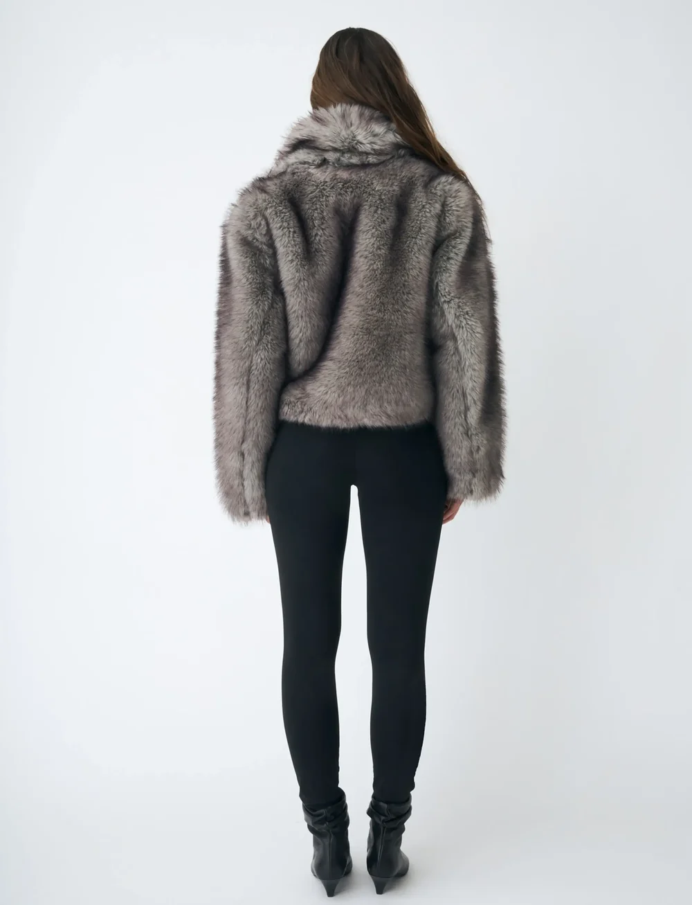 crās - Liecras Jacket - kunstpelz - grey melange - 3