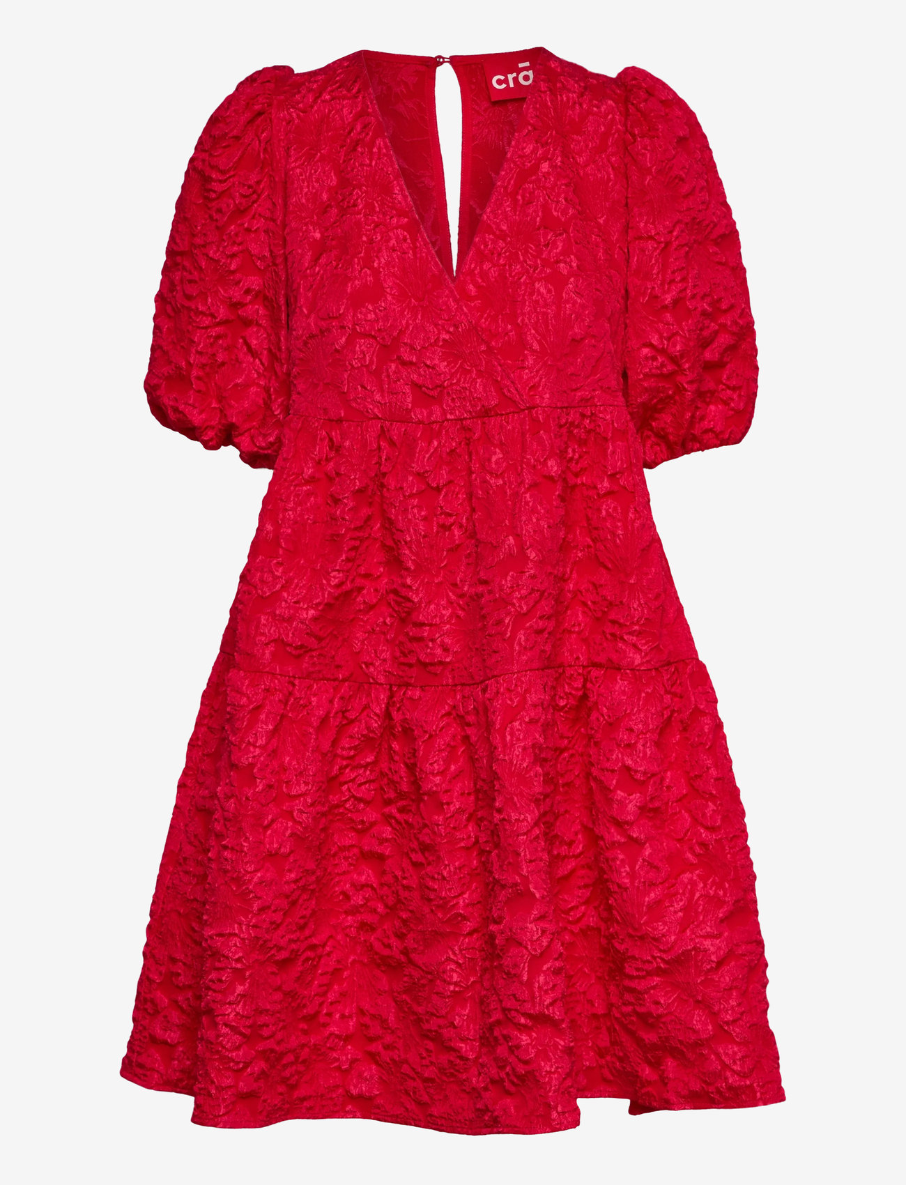 crās - Milliecras Dress - party dresses - 4031 red - 1