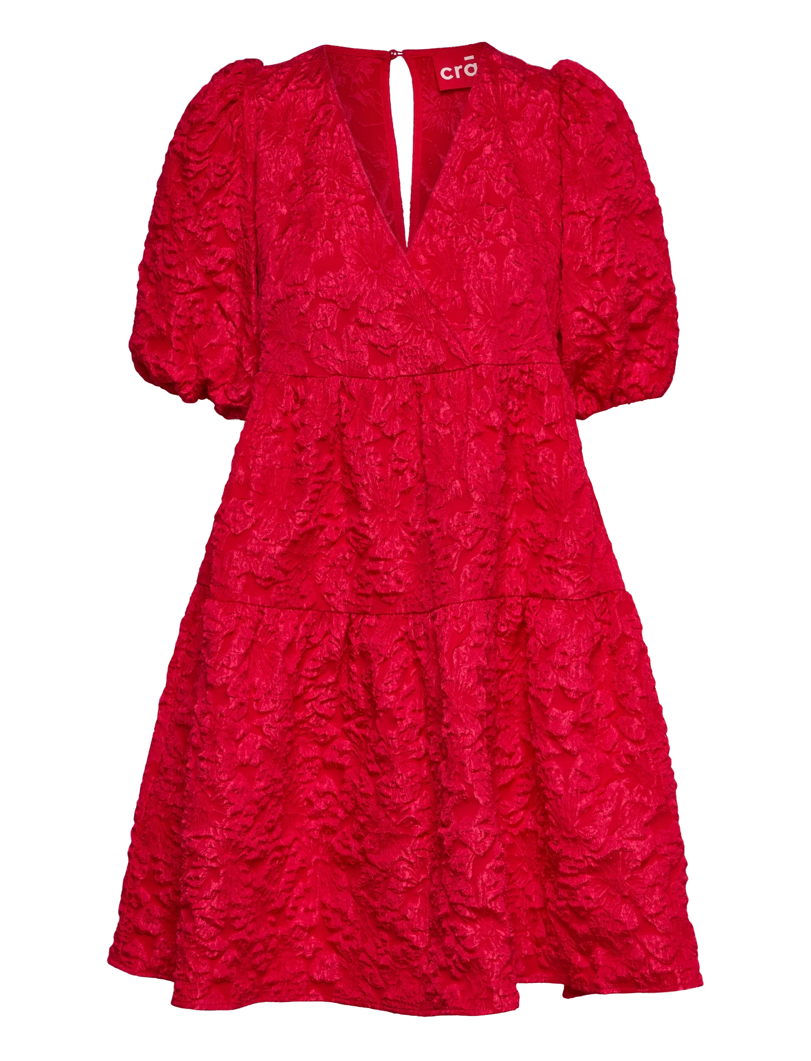 crās - Milliecras Dress - pidulikud kleidid - 4031 red - 1
