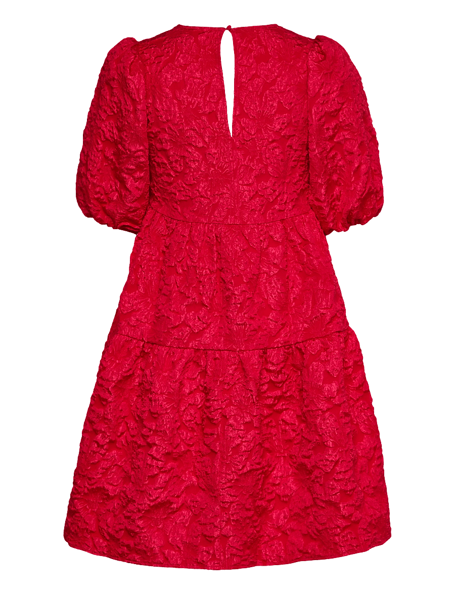 crās - Milliecras Dress - pidulikud kleidid - 4031 red - 2