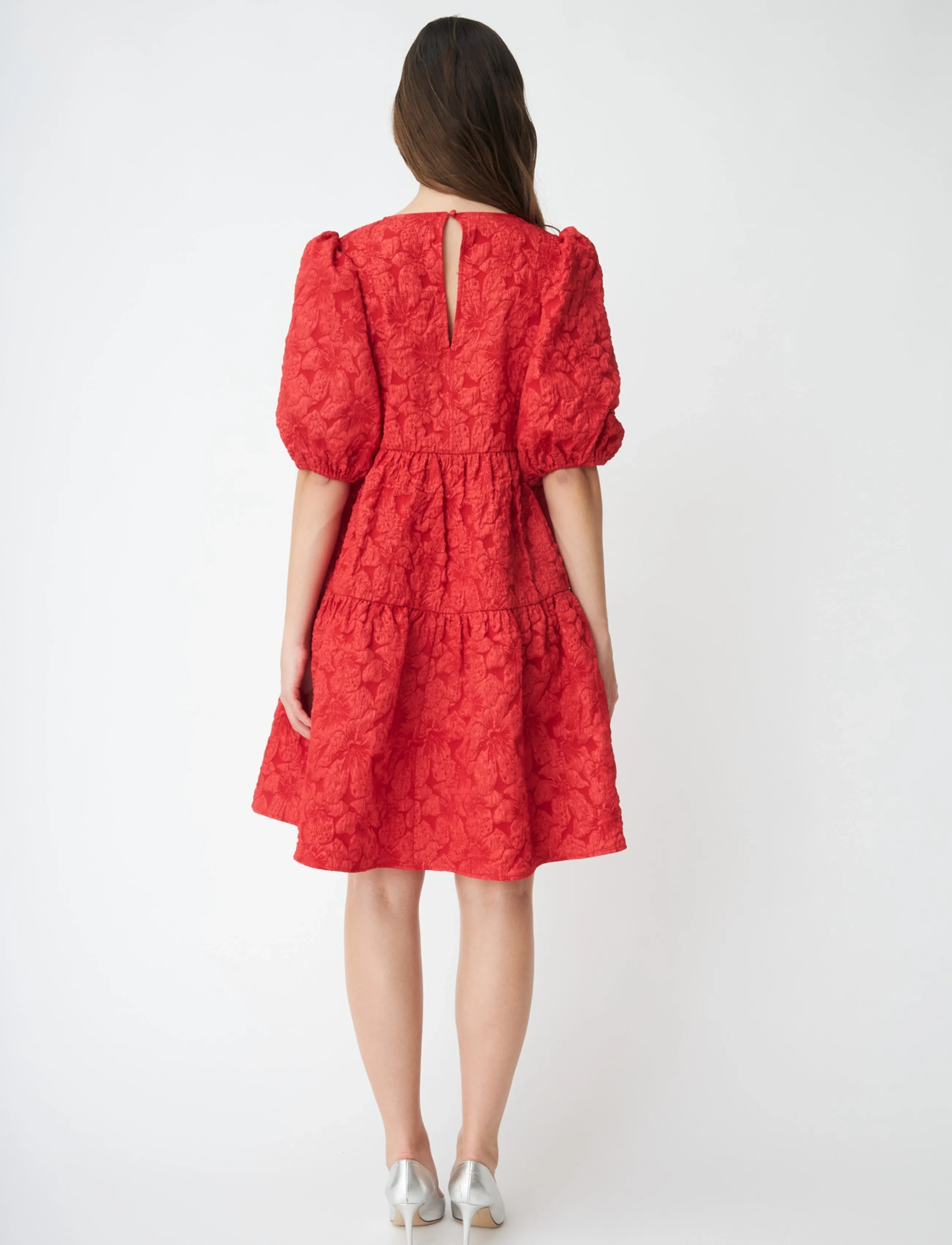 crās - Milliecras Dress - juhlamekot - 4031 red - 3