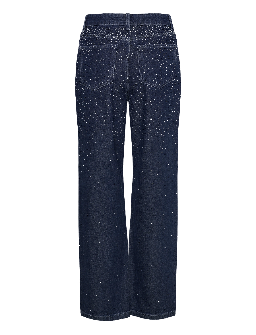 crās - Zandracras Jeans - straight jeans - 7032 dark blue denim - 2
