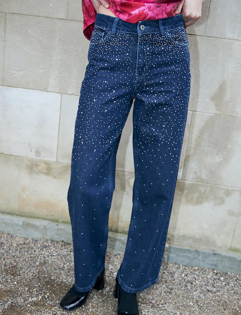 crās - Zandracras Jeans - raka jeans - 7032 dark blue denim - 0